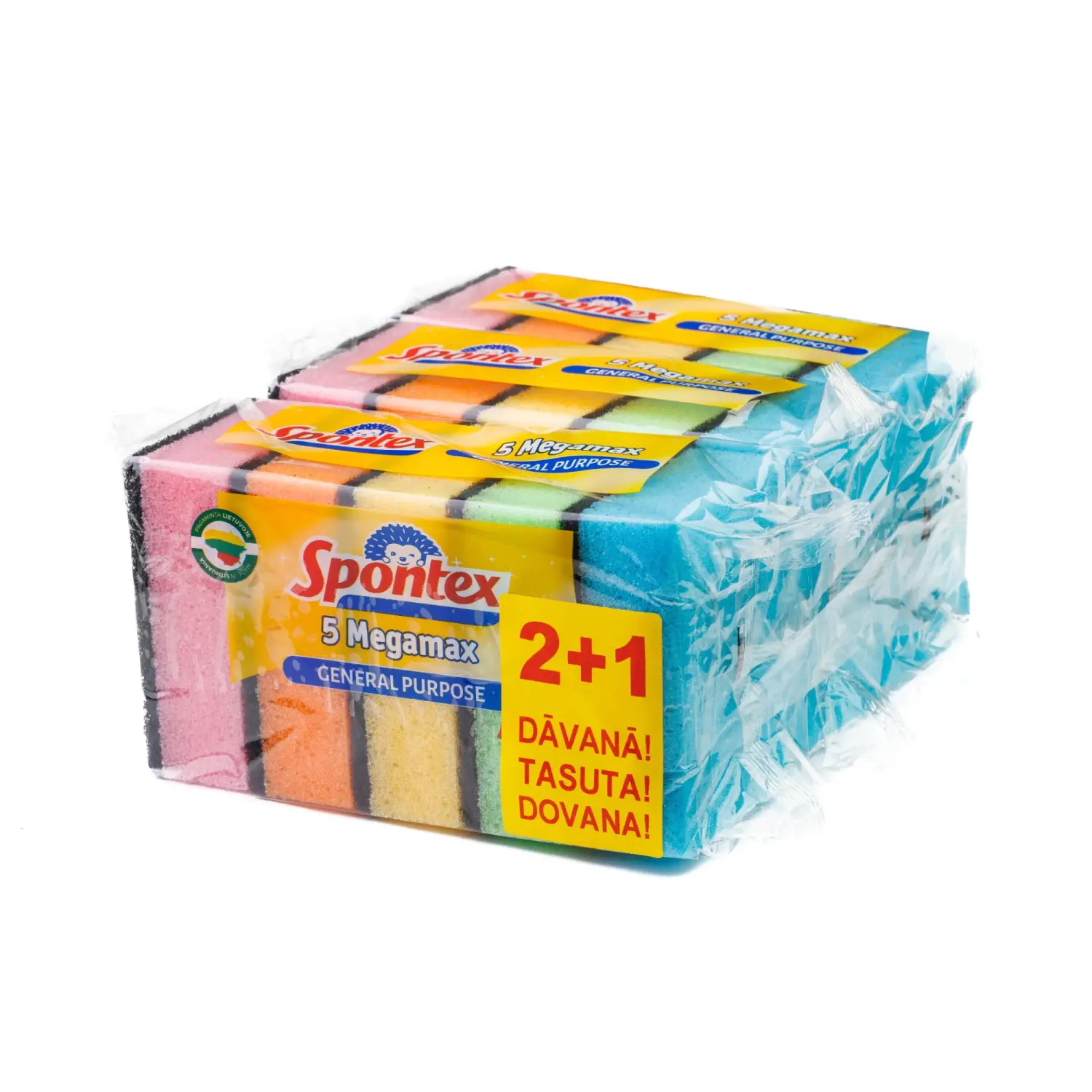 Šveitimo kempinėlės SPONTEX MGAMAX 5vnt. AW26