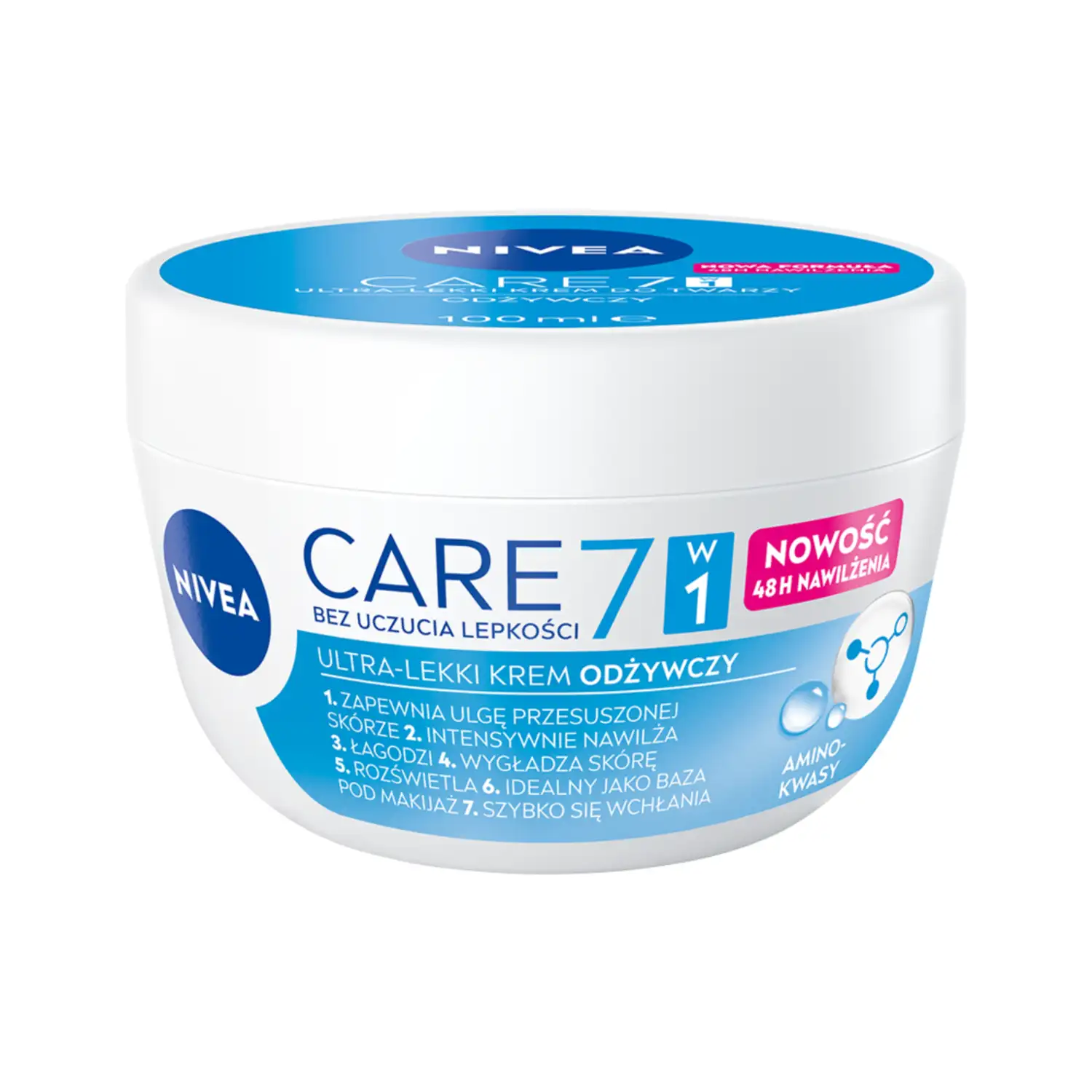 Barojošs krēms Nivea Care 100ml