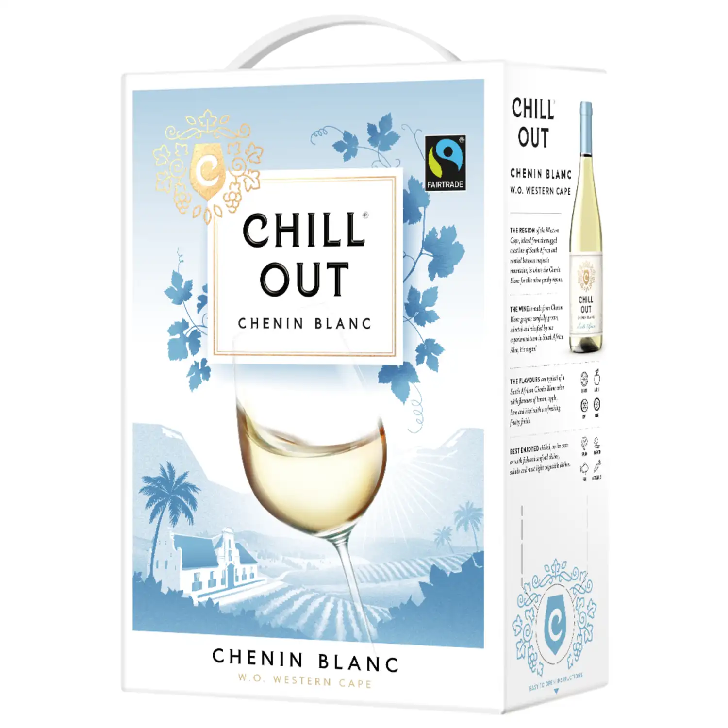Baltvīns Chill Out Chenin Blanc 12% 3l