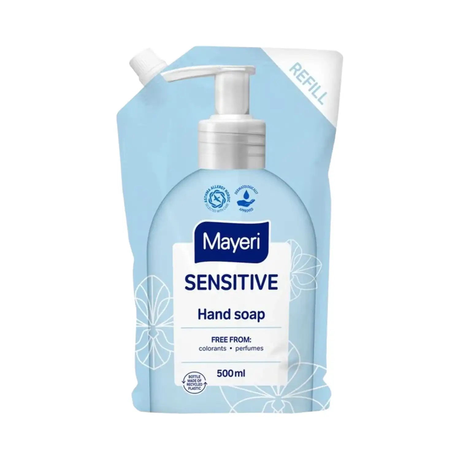 Vedelseep Mayeri sensitive täide 500ml
