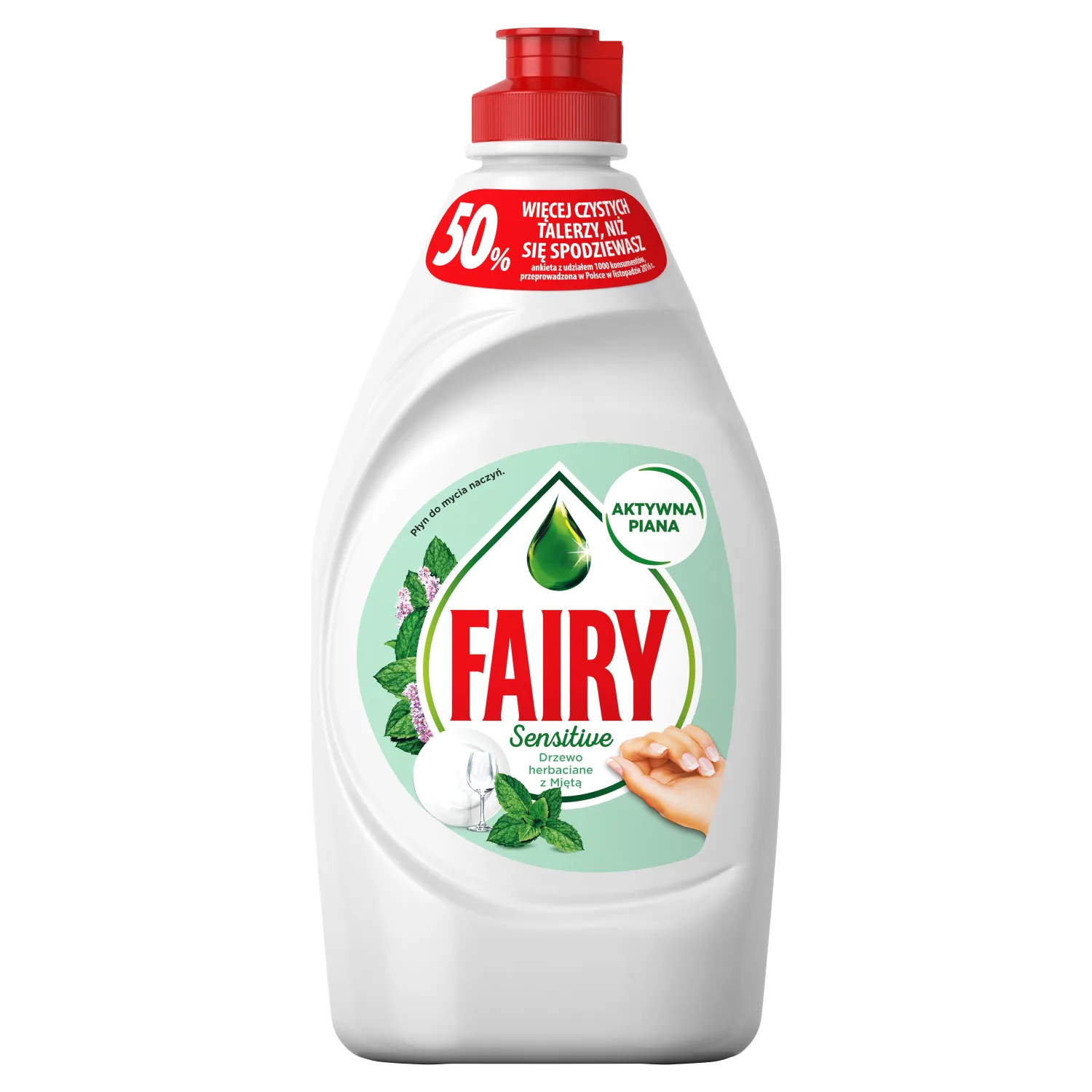 Tr. m/l fairy sensit. teatree&mint 450ml