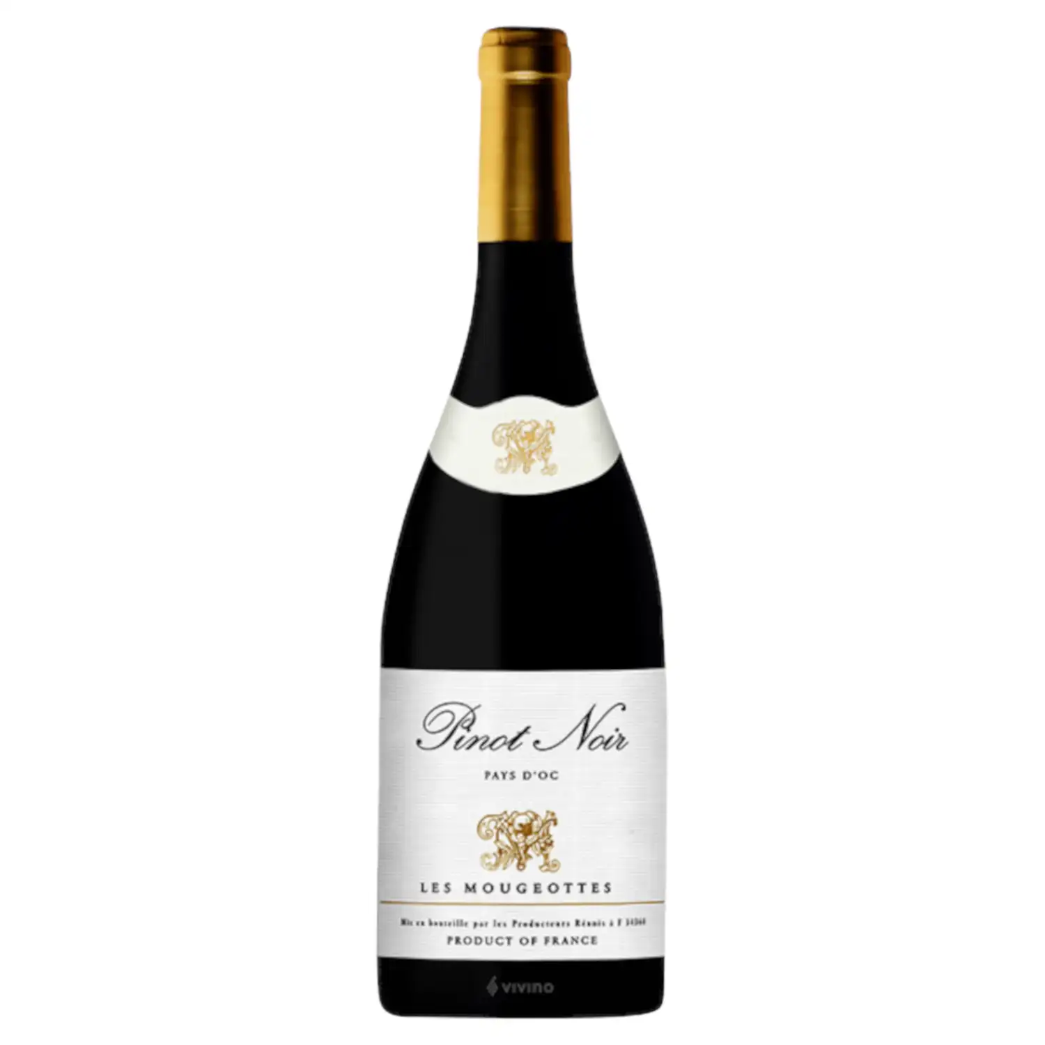 Raud.saus.vynas LES MOUGEOTTES PINOT, 0,75l