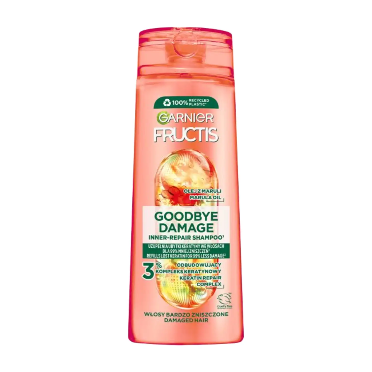 Šampūns Fructis Good Bye Damage 400ml