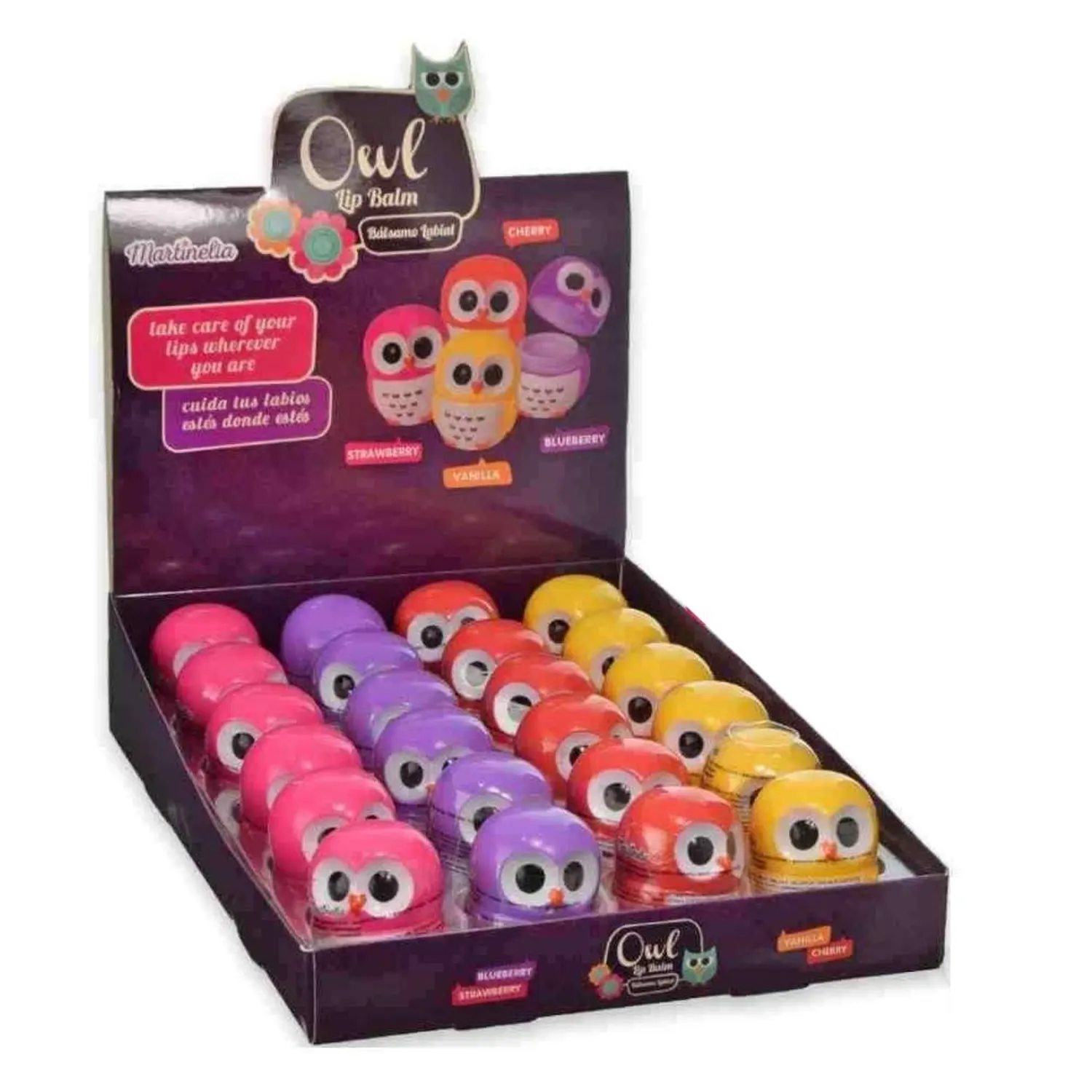 Lūpu balzams Martinelia Owl 4,5g