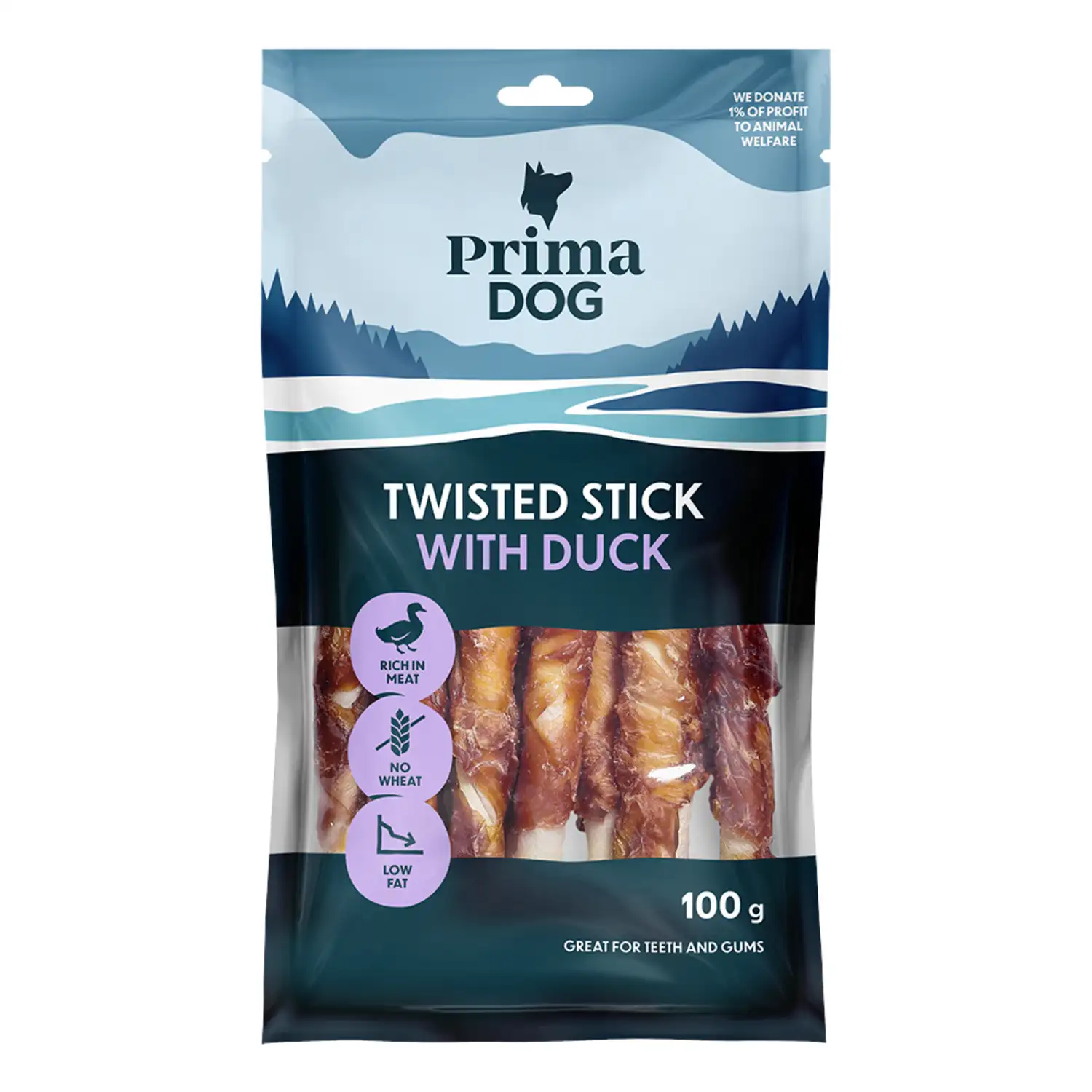 Gard.suņ. PrimaDog pīles 13cm,11gb,100gr