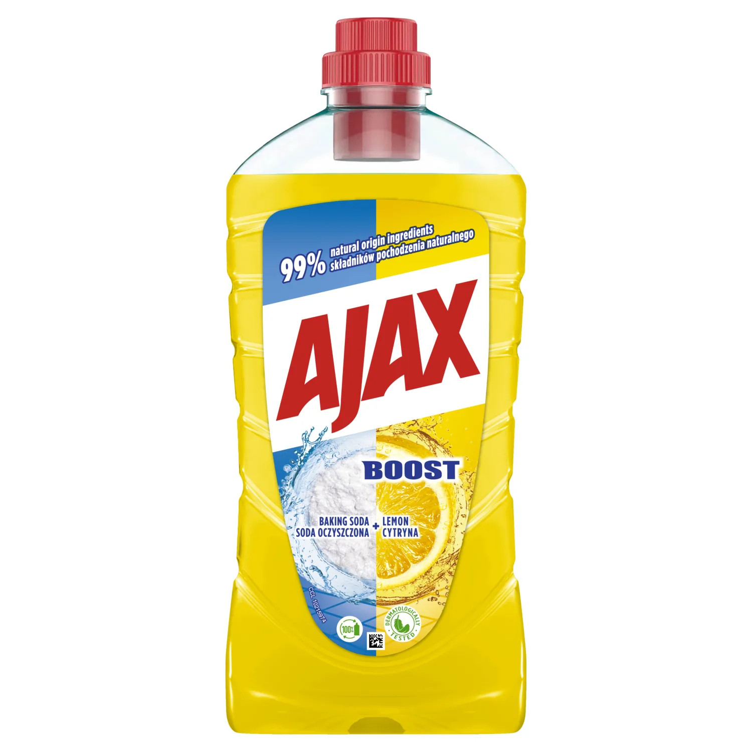 Üldpuhastusvahend Ajax Boost lemon 1l