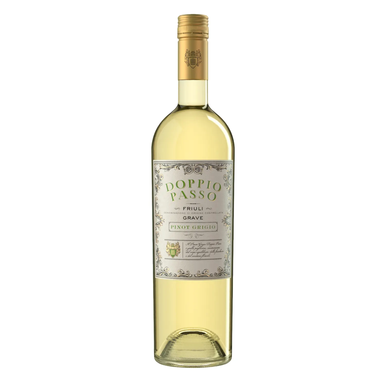 B.v. Doppio Passo Pinot Grigio 12,5% 0,75l