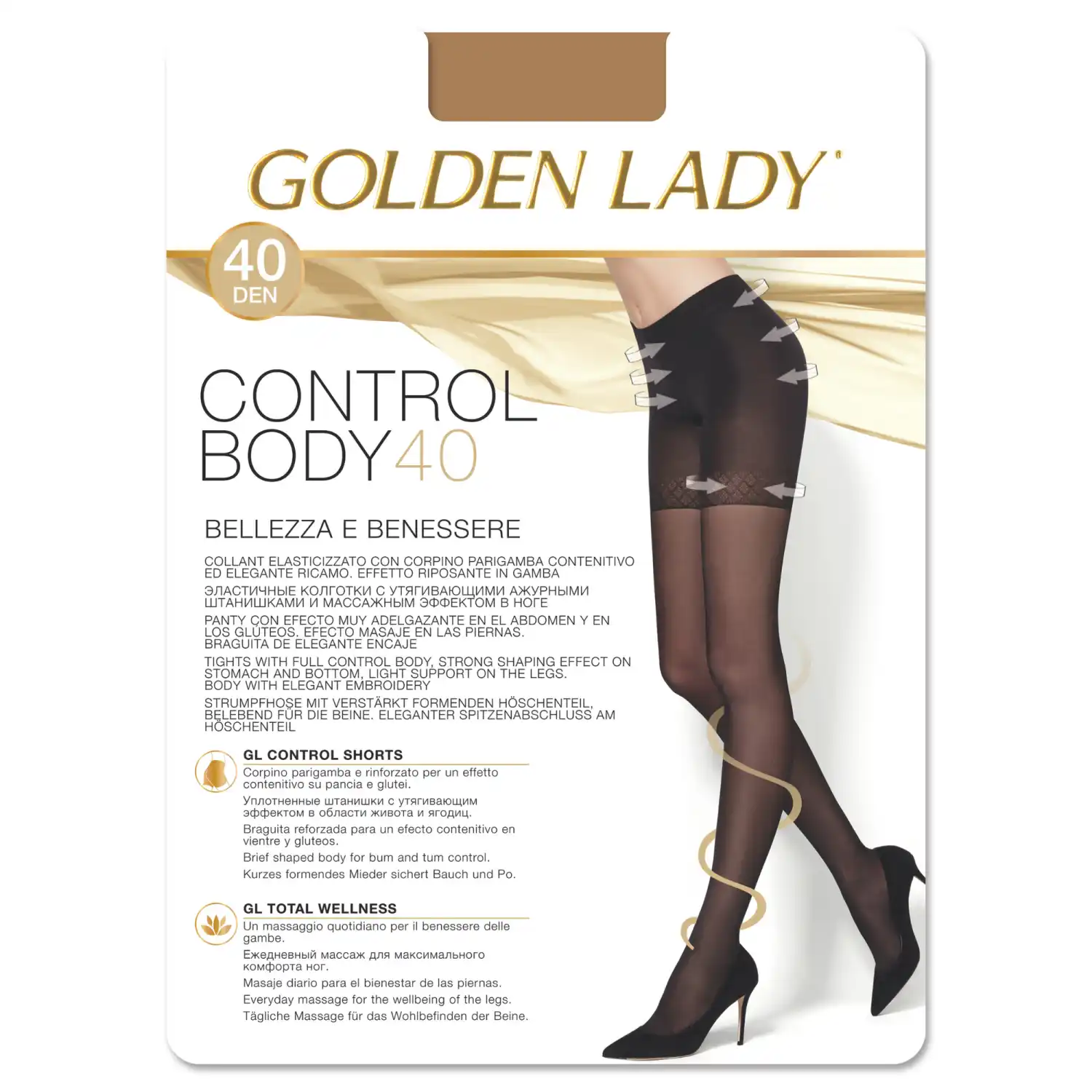 N sukkpüksid GL Control Body 40den 5 mel