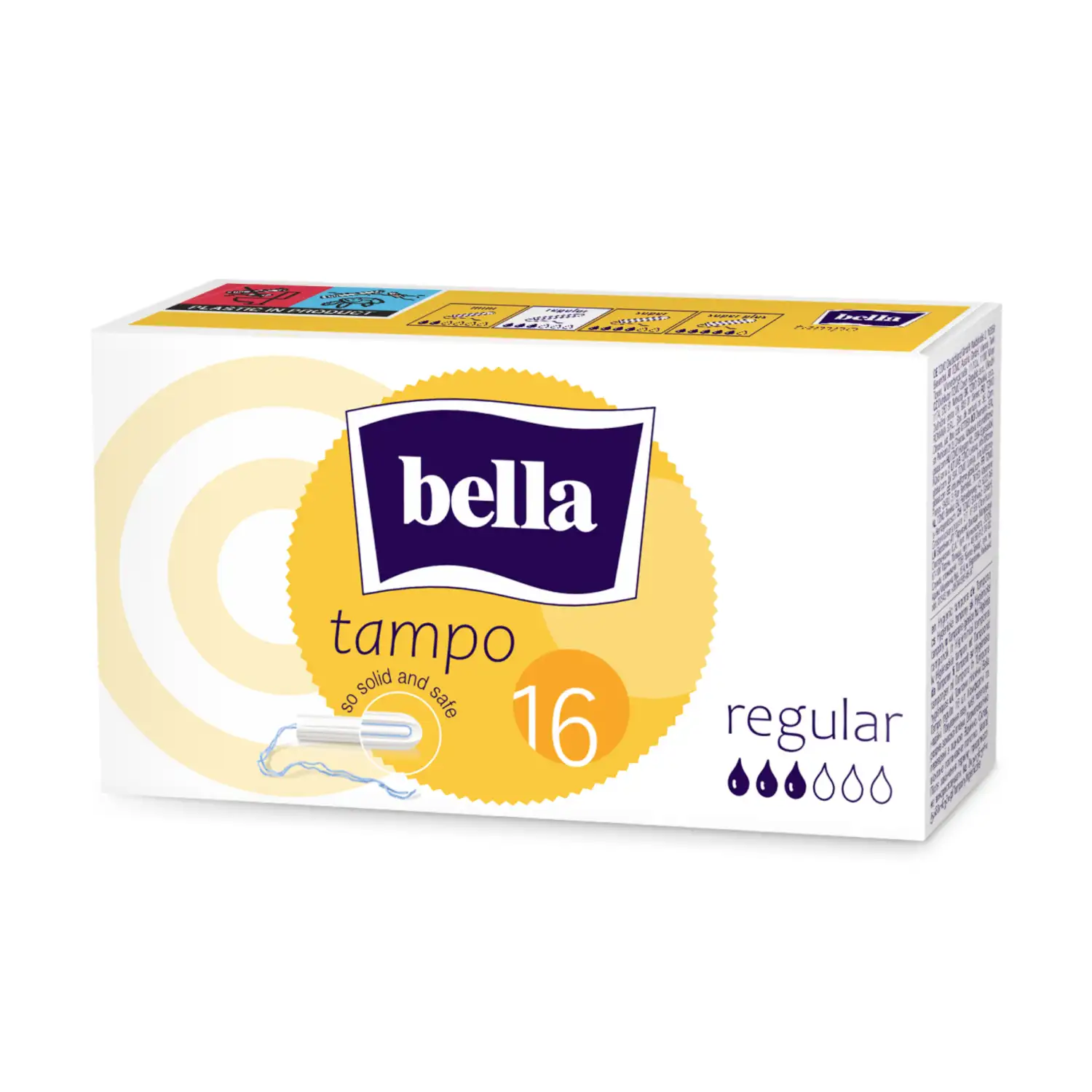 Tamponai BELLA REGULAR EASY TWIST, 16 vnt