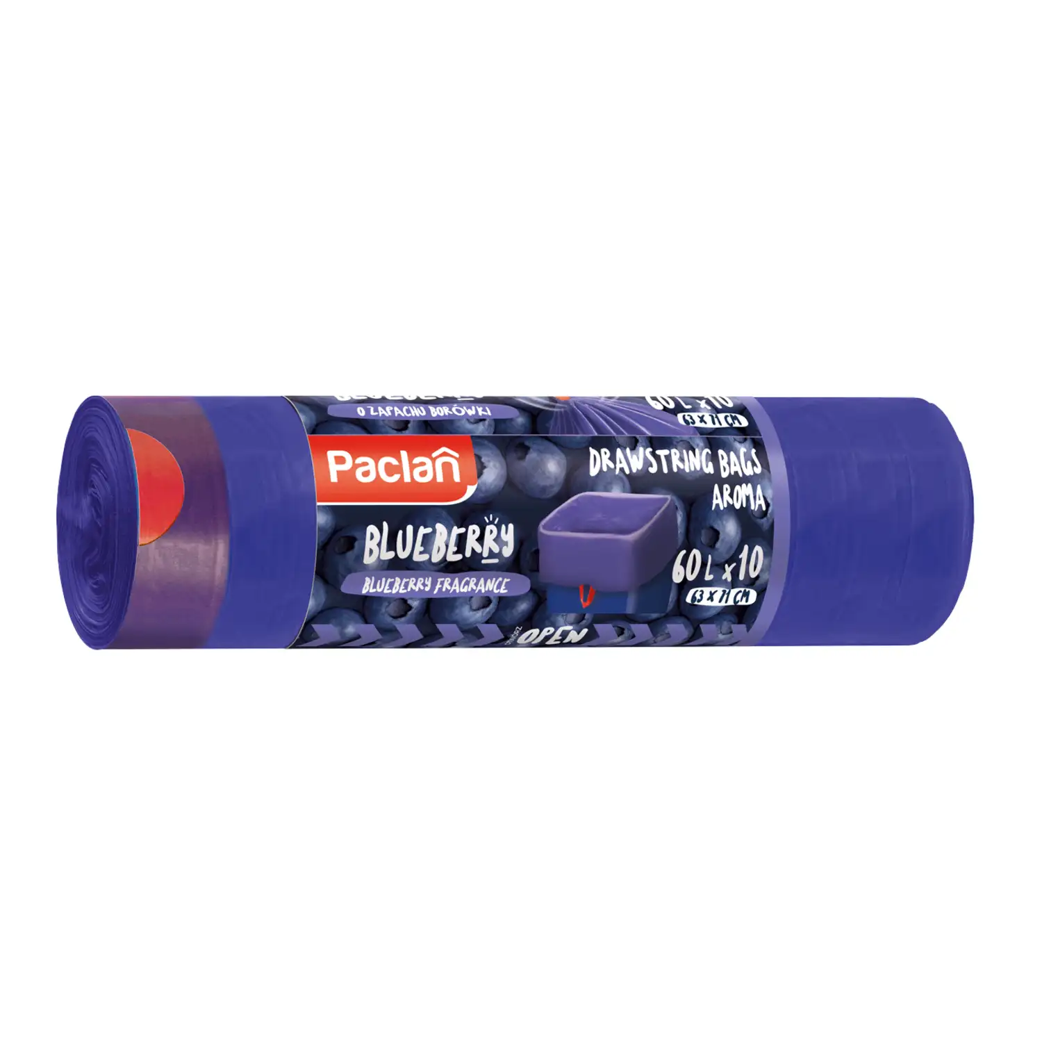 Atkritumu maisi Paclan aroma 60L/10gab