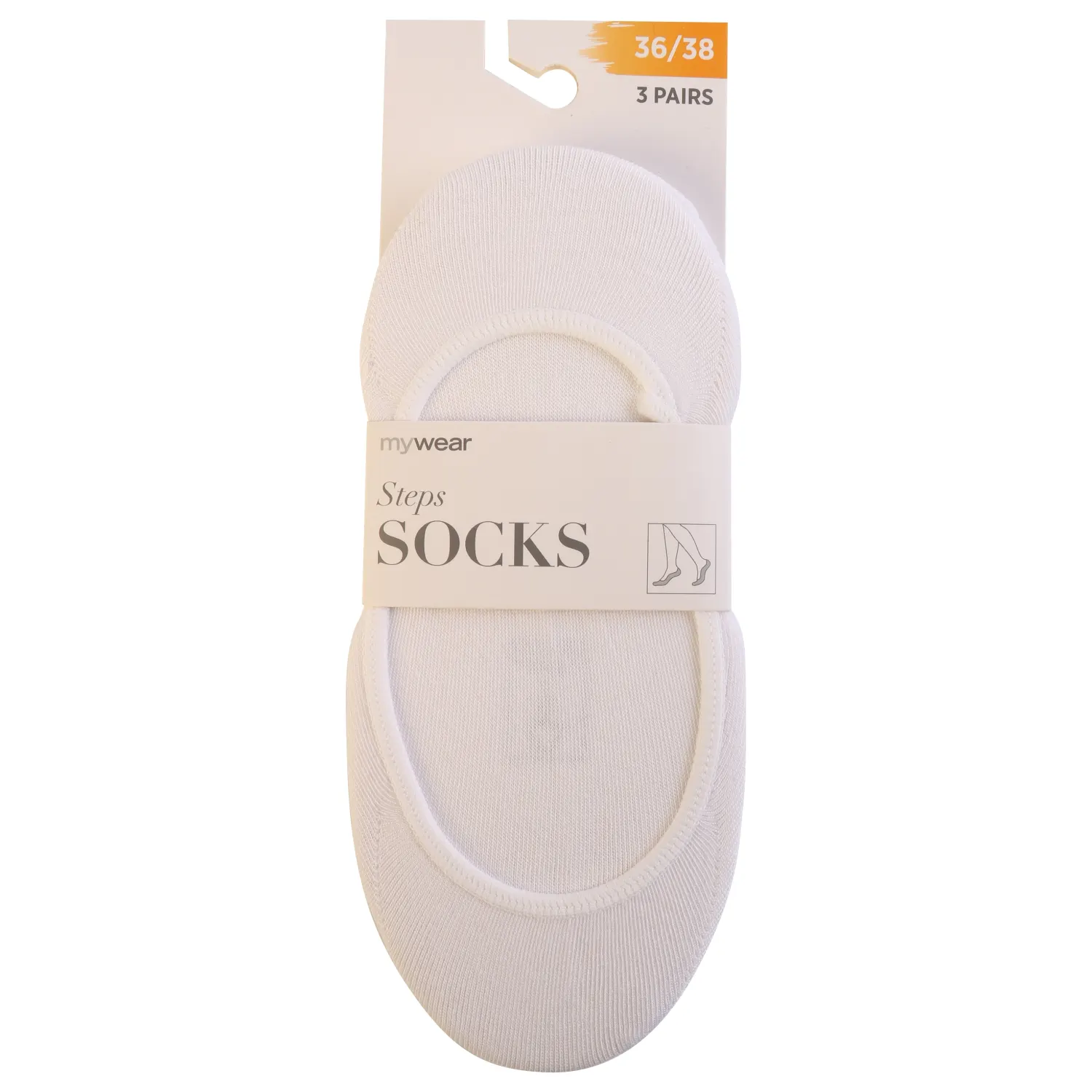 Naiste stepsid Mywear 3 paari 36/38
