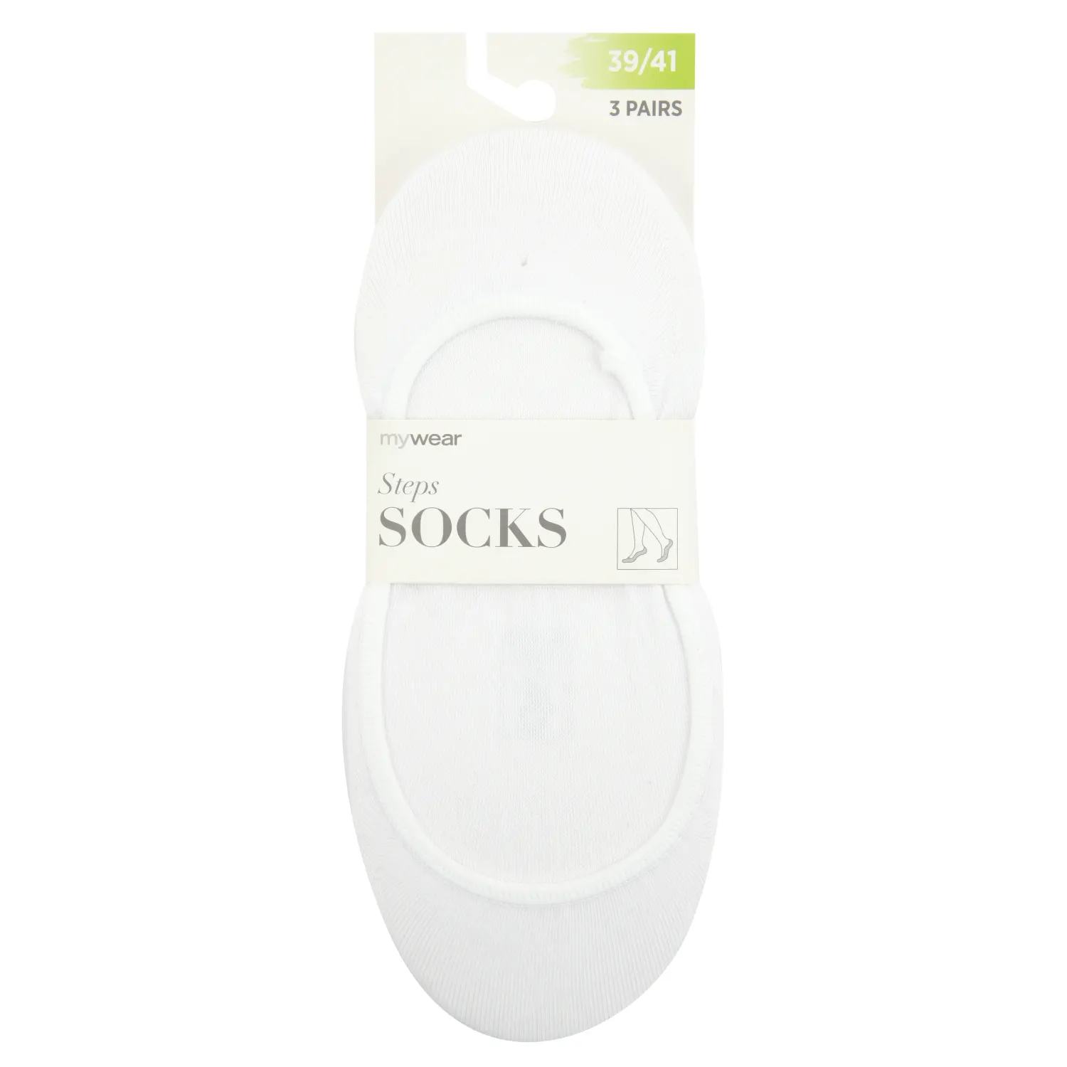 Naiste stepsid Mywear 3 paari 39/41