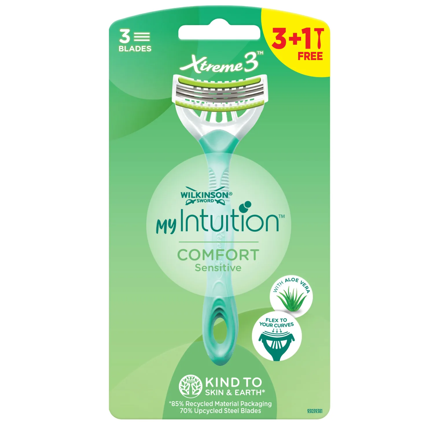 Raseerija Wilkinson Sword Xtreme3 Beauty 4tk
