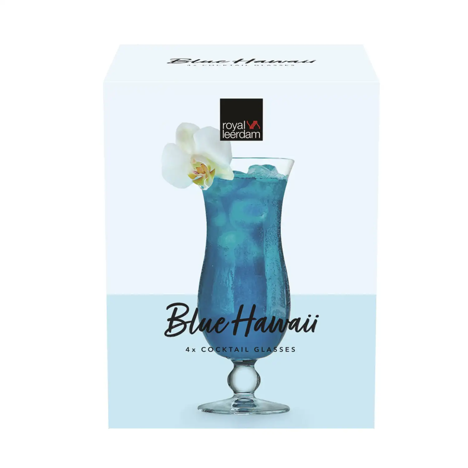 Stiklinės RL Blue Hawaii 440ml 4vnt