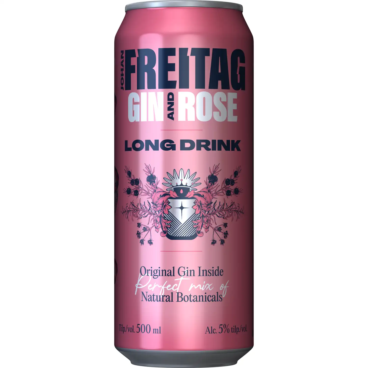 Alk. kokt. John Freitag Gin&Rose 5% 0,5l