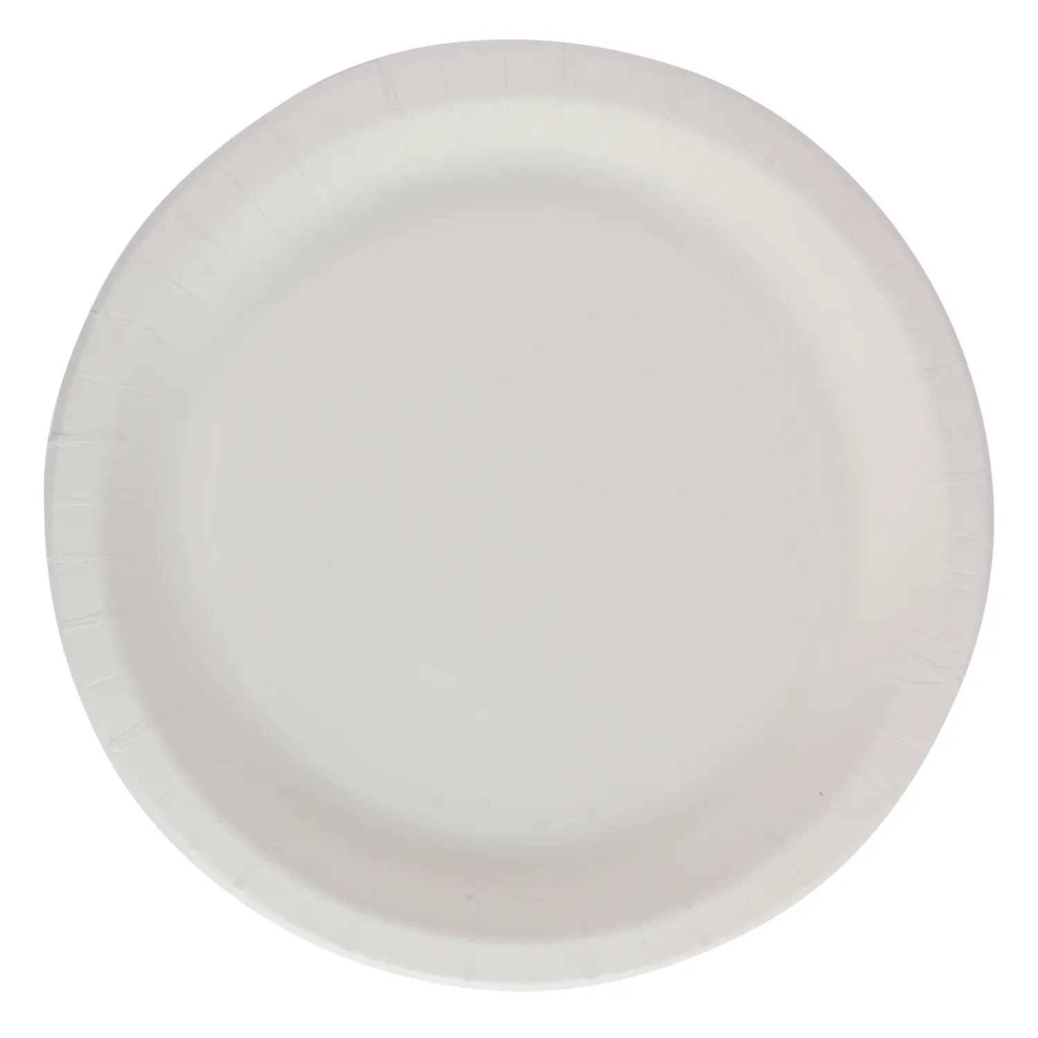 Baltos popierinės lėkštės RIMI, 22cm, 40 vnt.