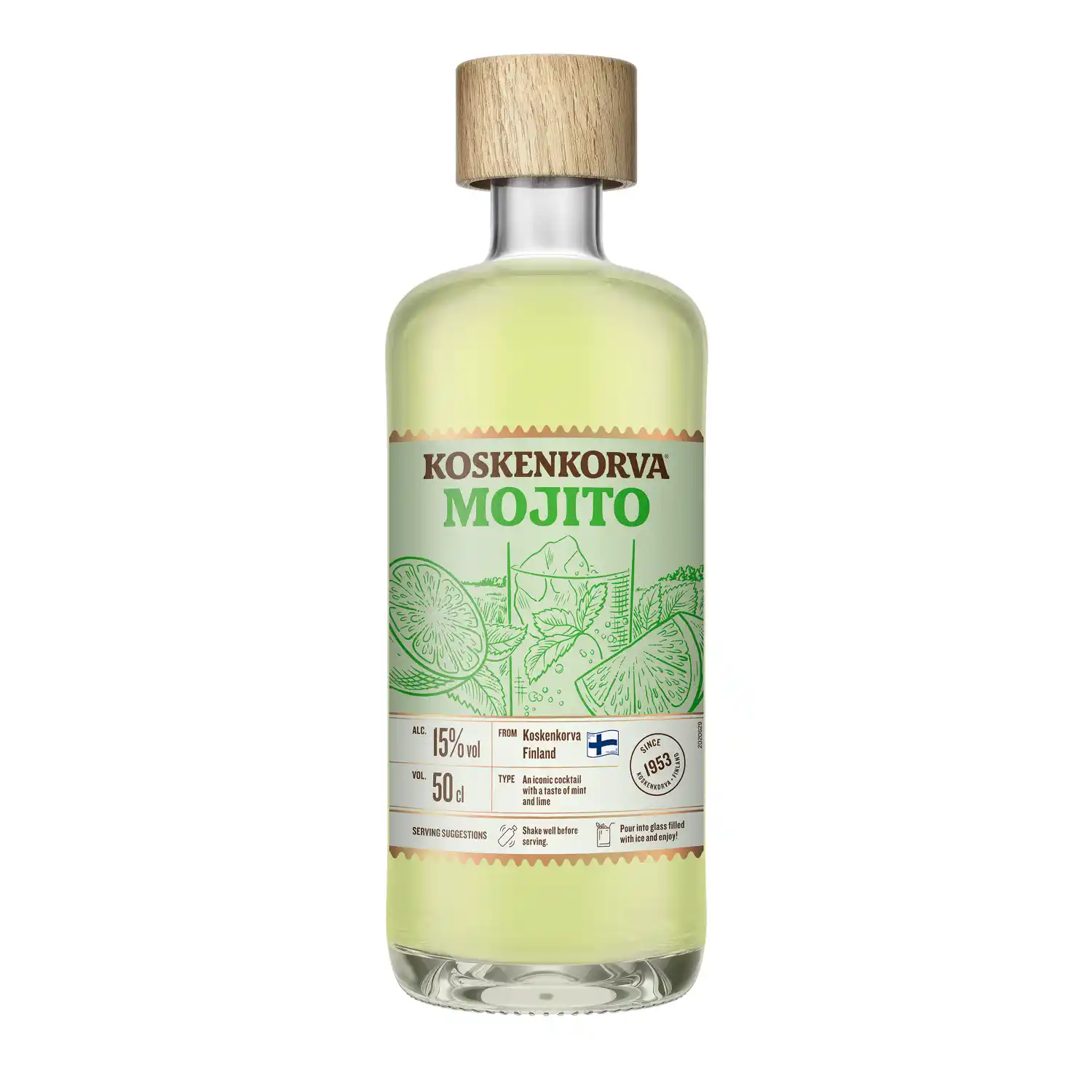 Muu alk.jook Koskenkorva Mojito 15% 0,5l