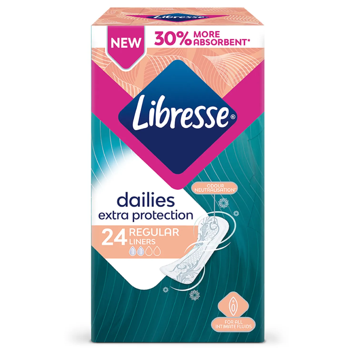 Higienin.įklotai Libresse Protect.,24vnt