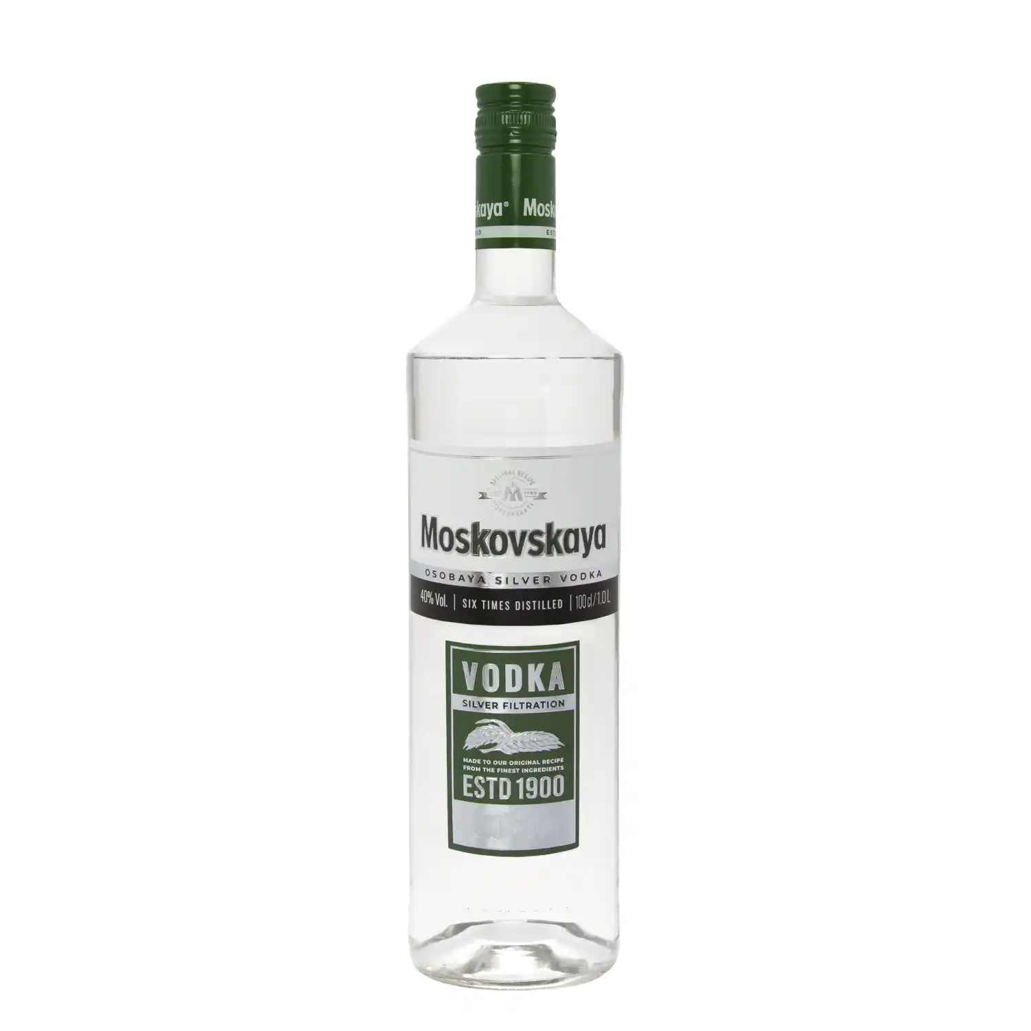 Degvīns Moskovskaya Silver 40% 1l