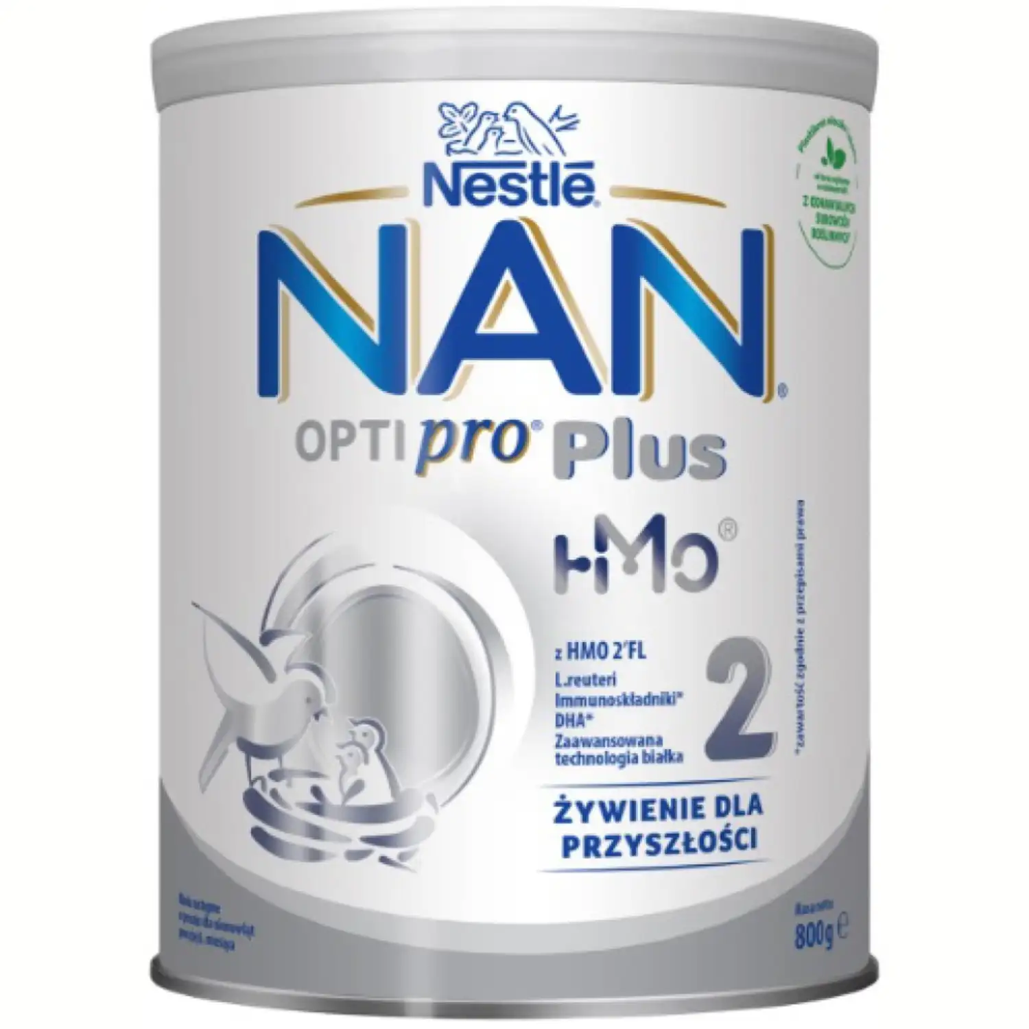 Jä.p.segu Optipro Nan Plus 2 al.6k 800g