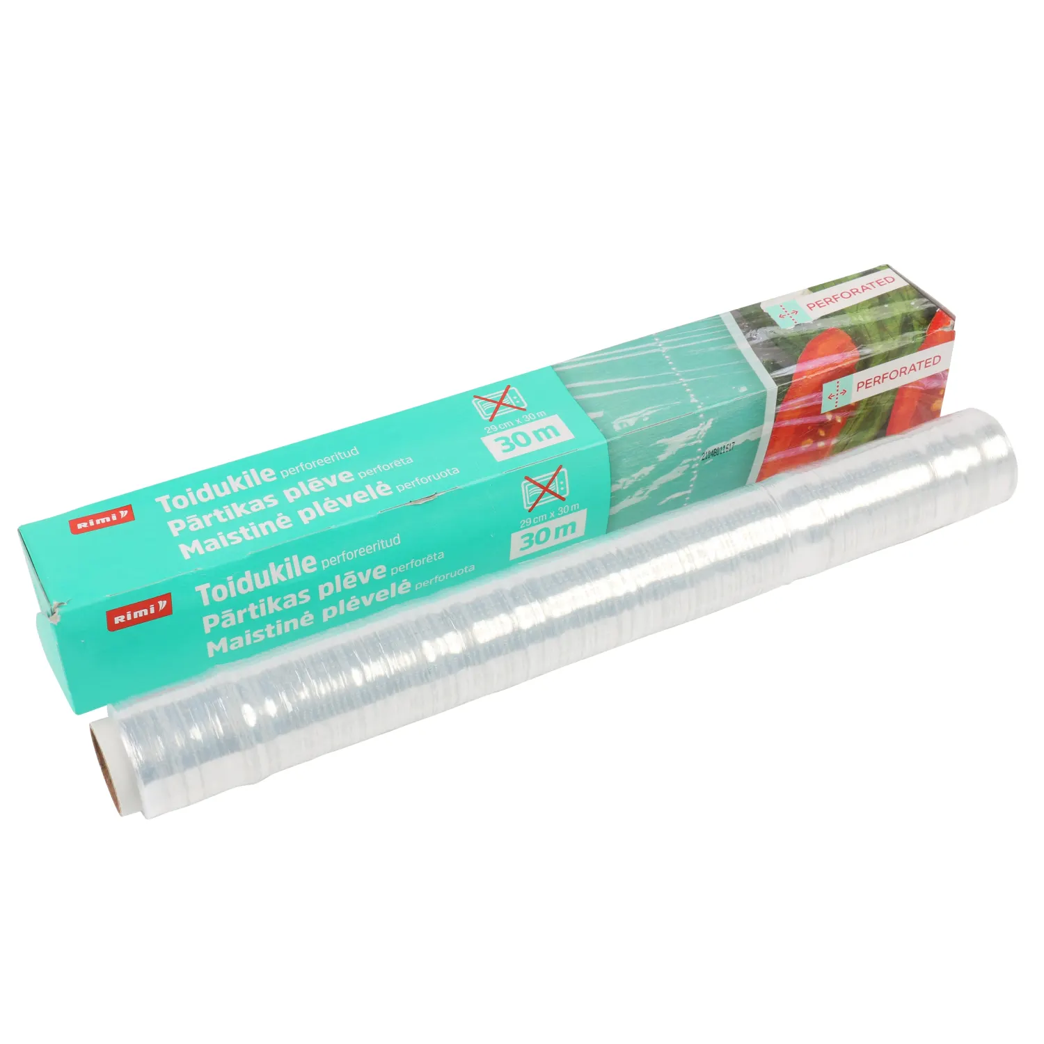 Toidukile perforeeritud 29cmx30m Rimi