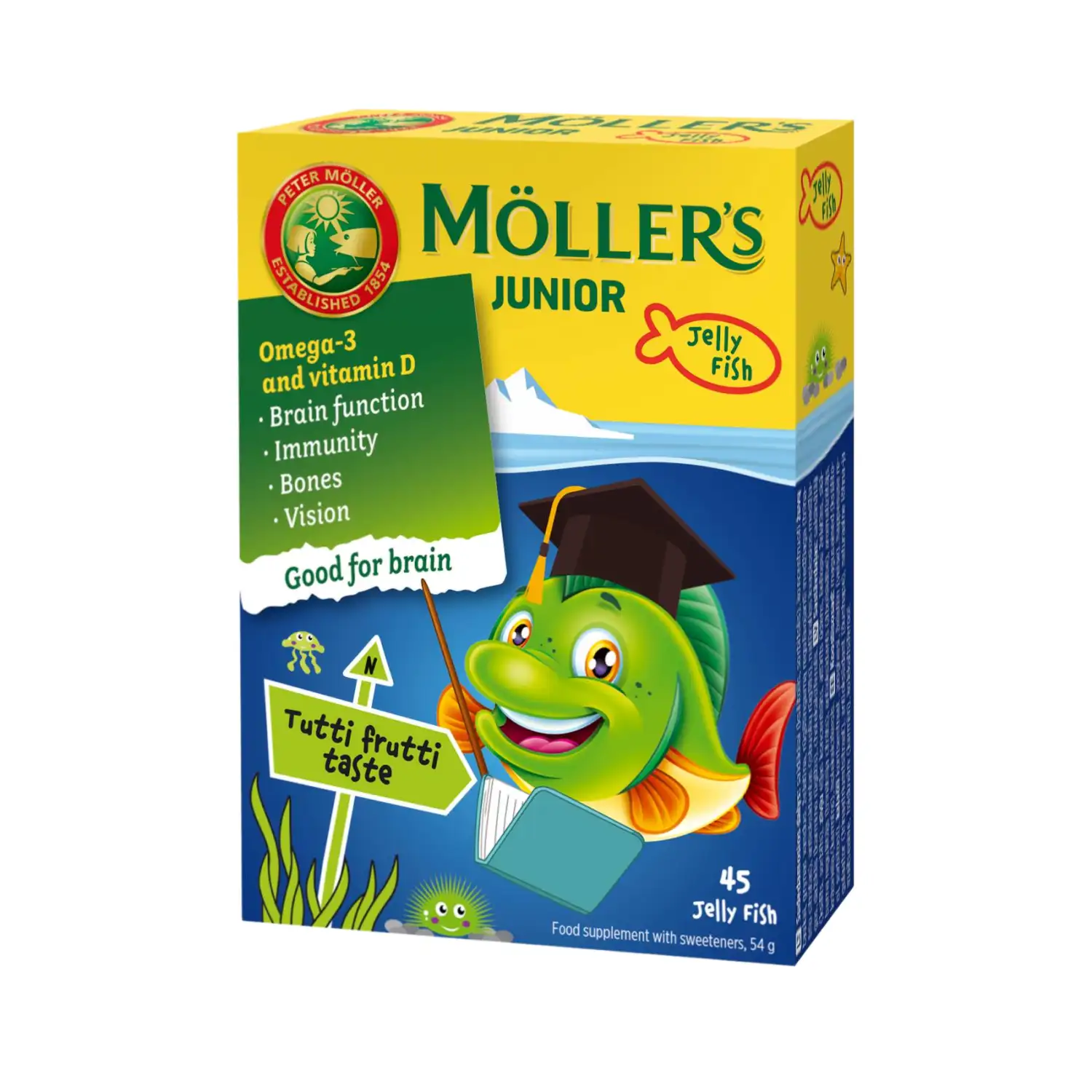 Uzt. bag. Möller’s Junior augļu garša N45