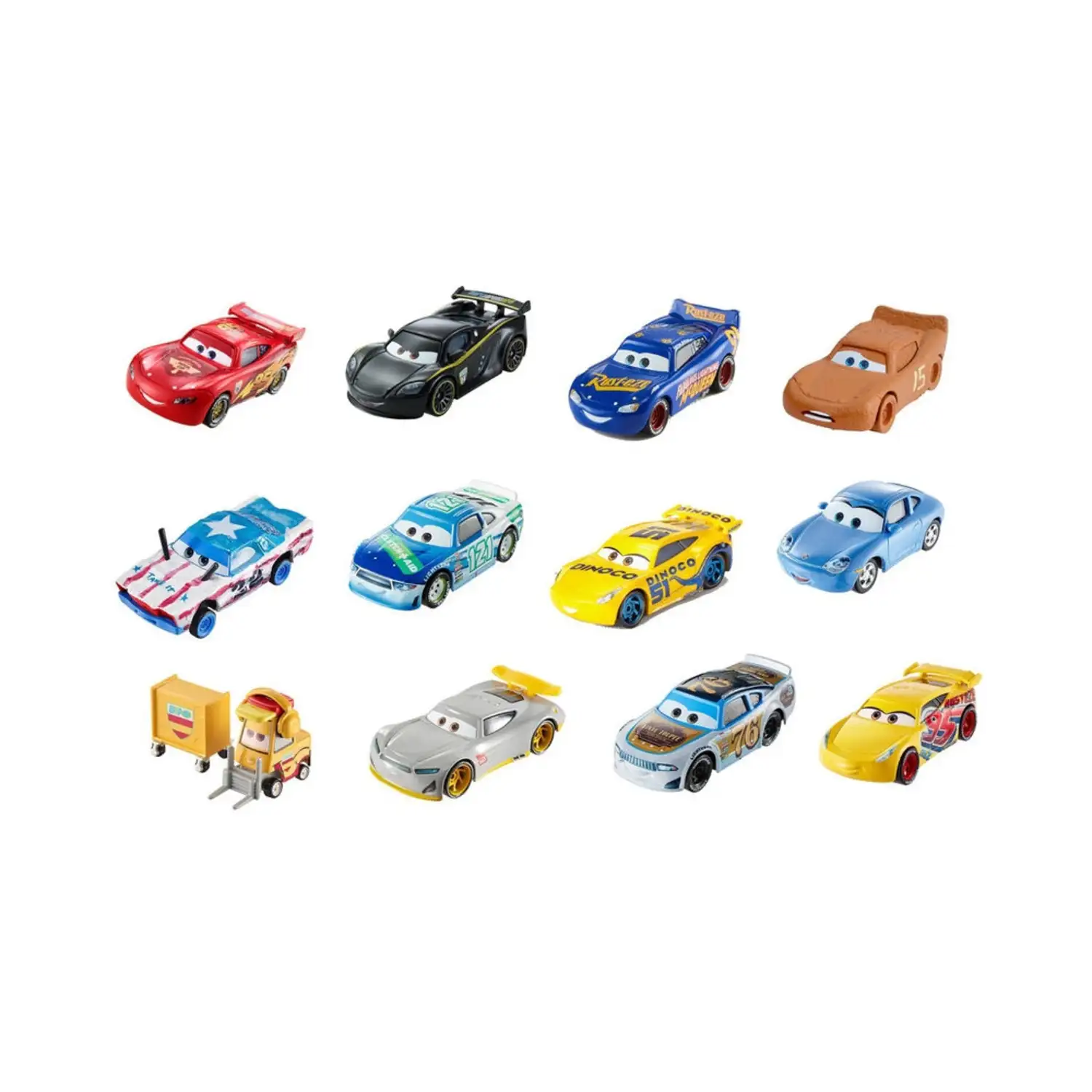 Mudelautode Cars 3 valik