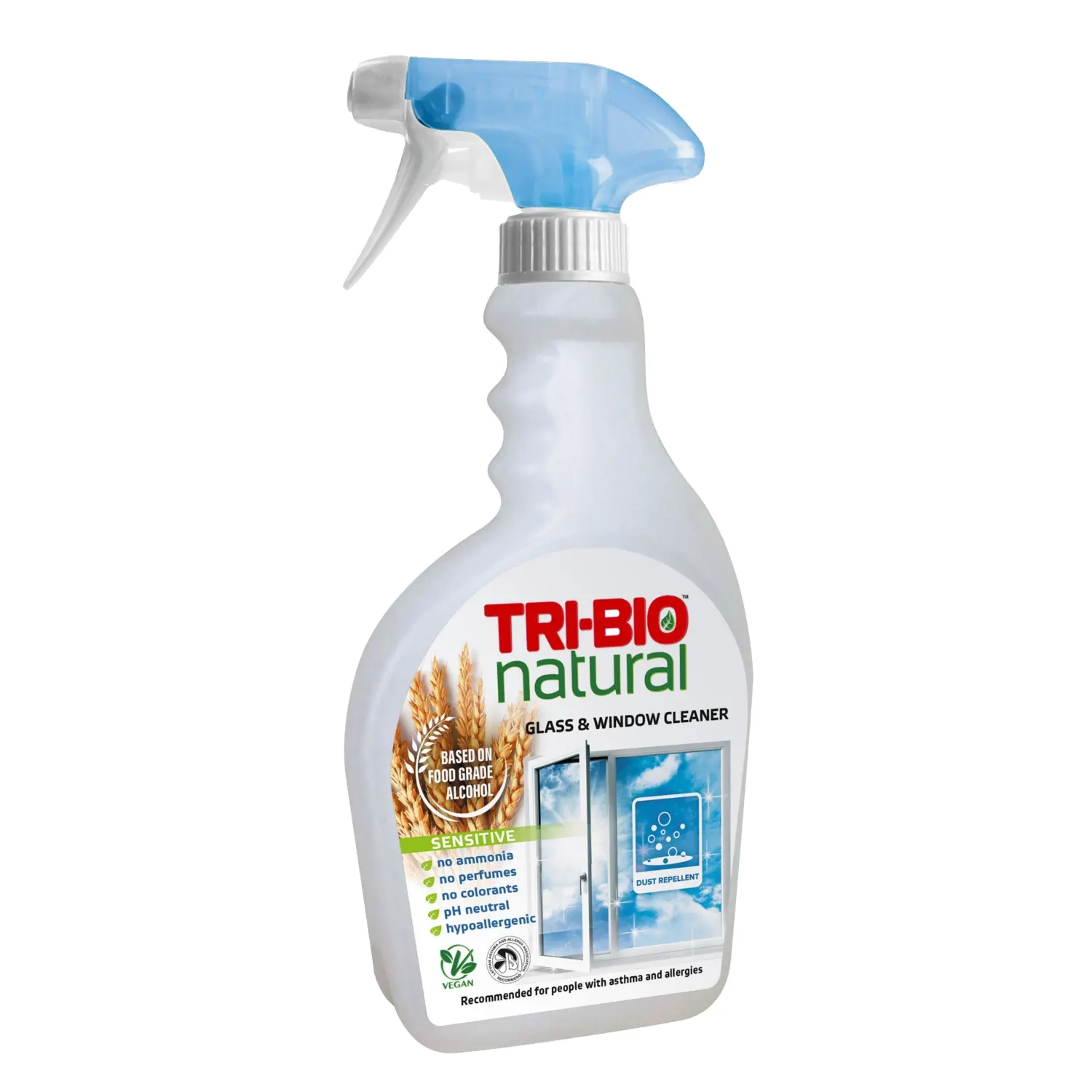 Klaas aknapesuvahendid TRI-BIO SENSITIVE