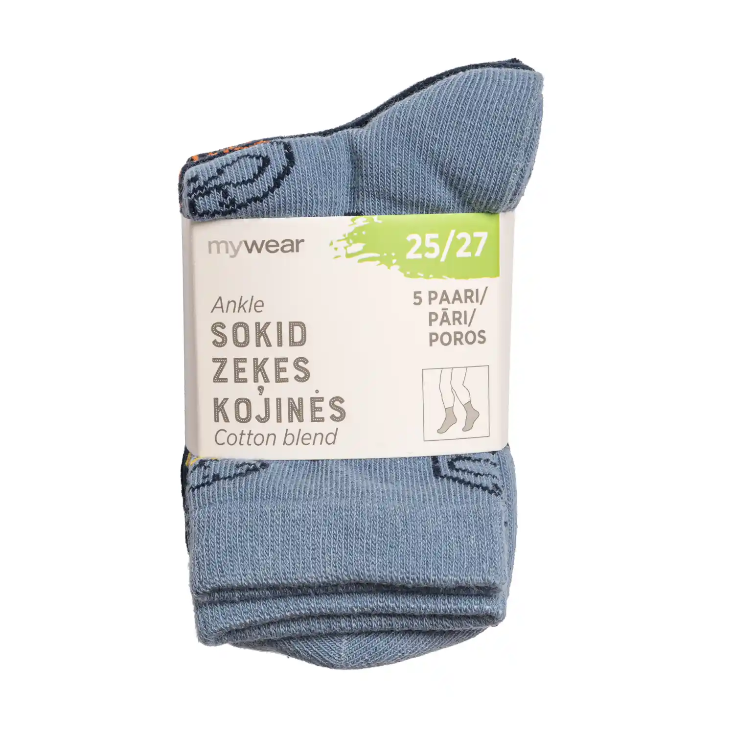 Bērnu zeķes Mywear Lund D. 5 pāri 25/27 AW26