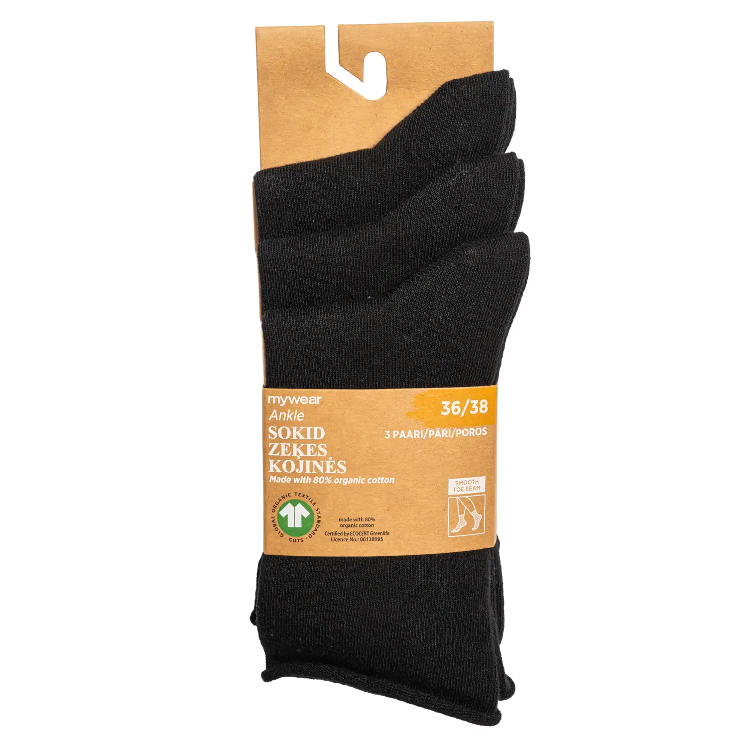 Zeķes Mywear augstas 3p 36/38