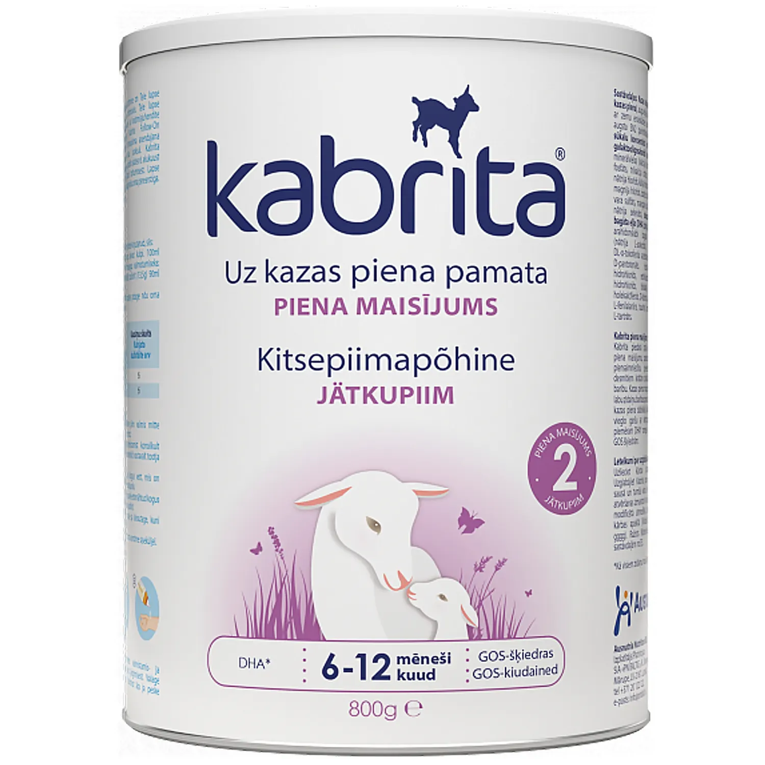 Kitsepiimasegu Kabrita2 6-12kuud 800g