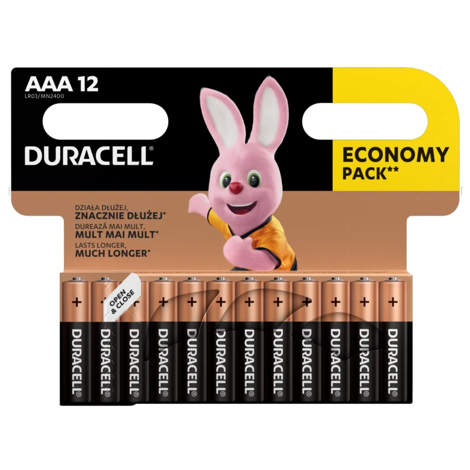 Patarei Duracell AAA, LR03 12tk AW26