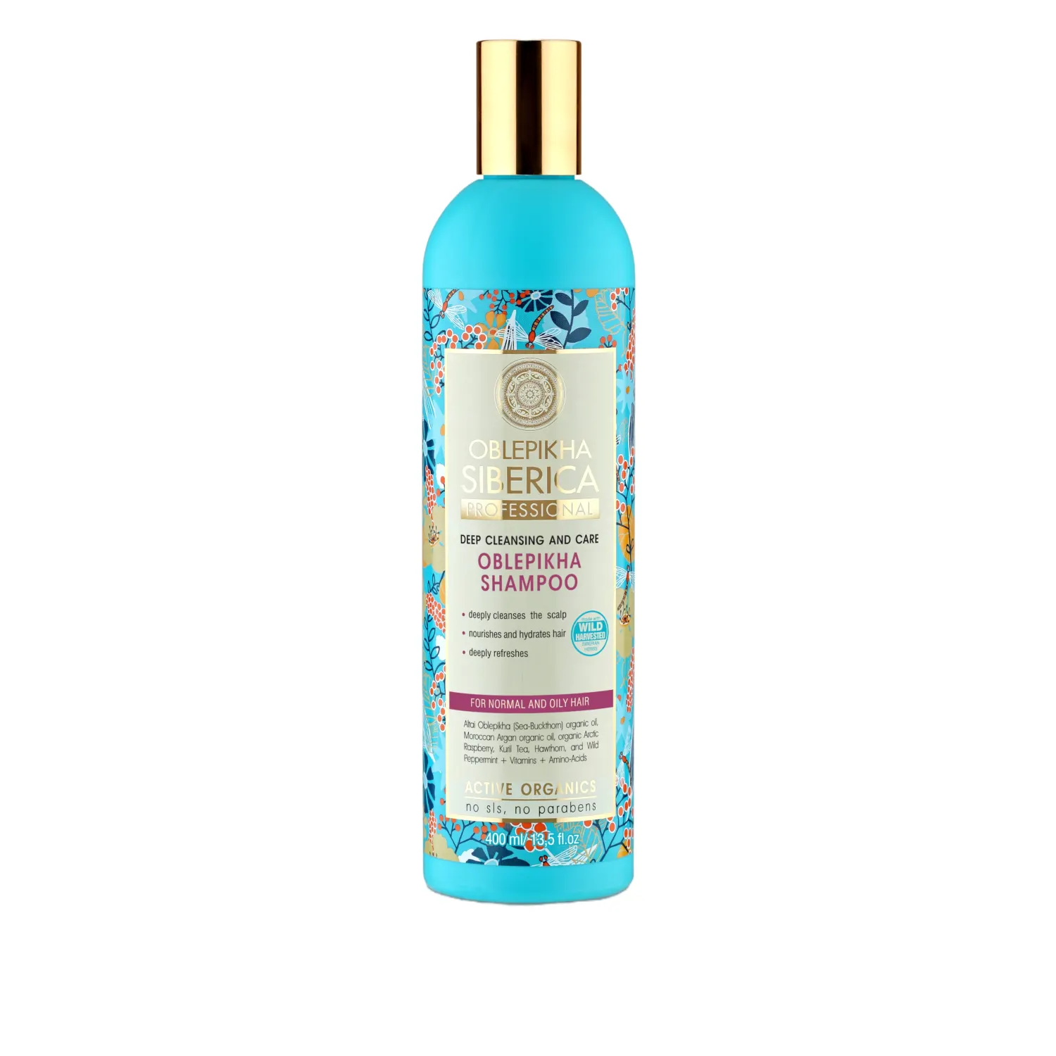 Šampoon Nat.Siberica puhastav 400ml