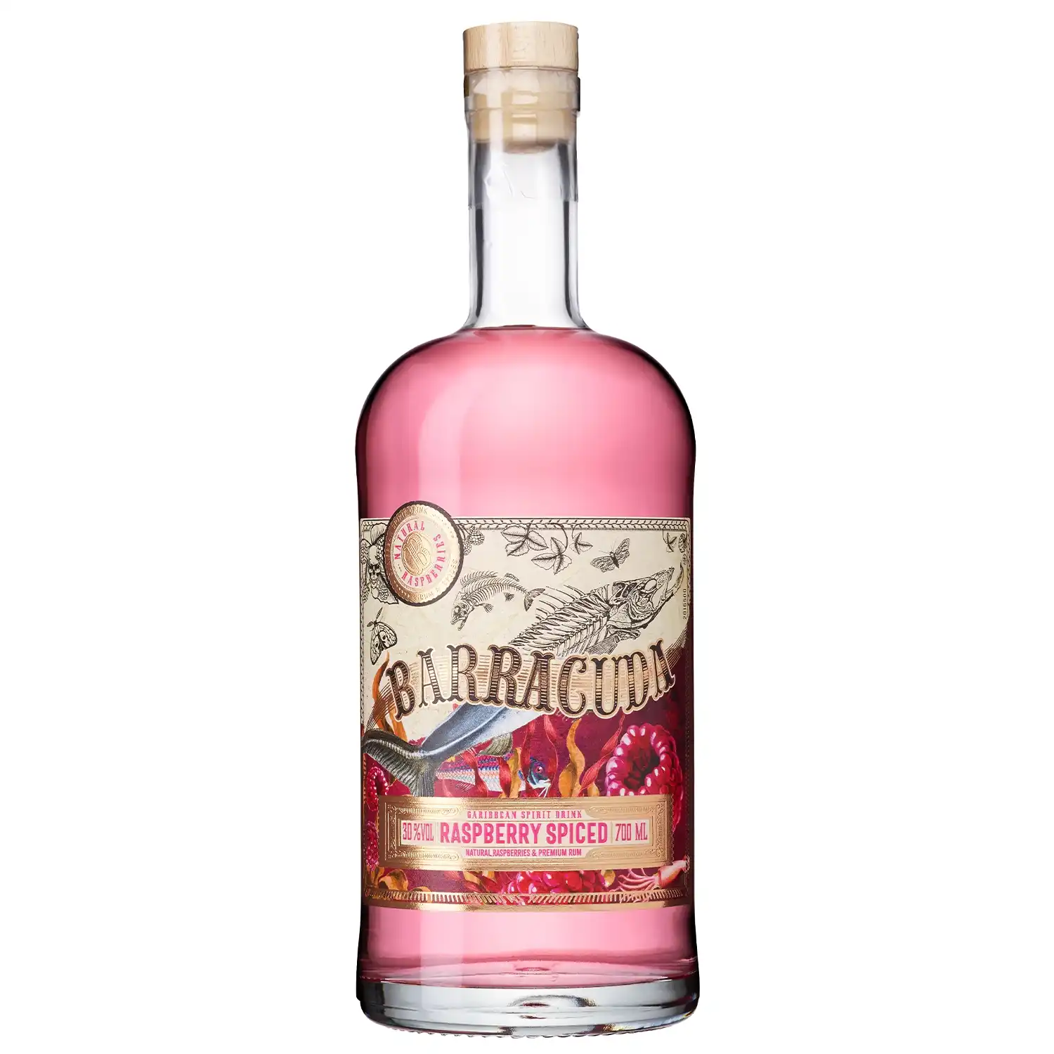 P.jook Barracuda Raspb. Spiced 30% 0,7l