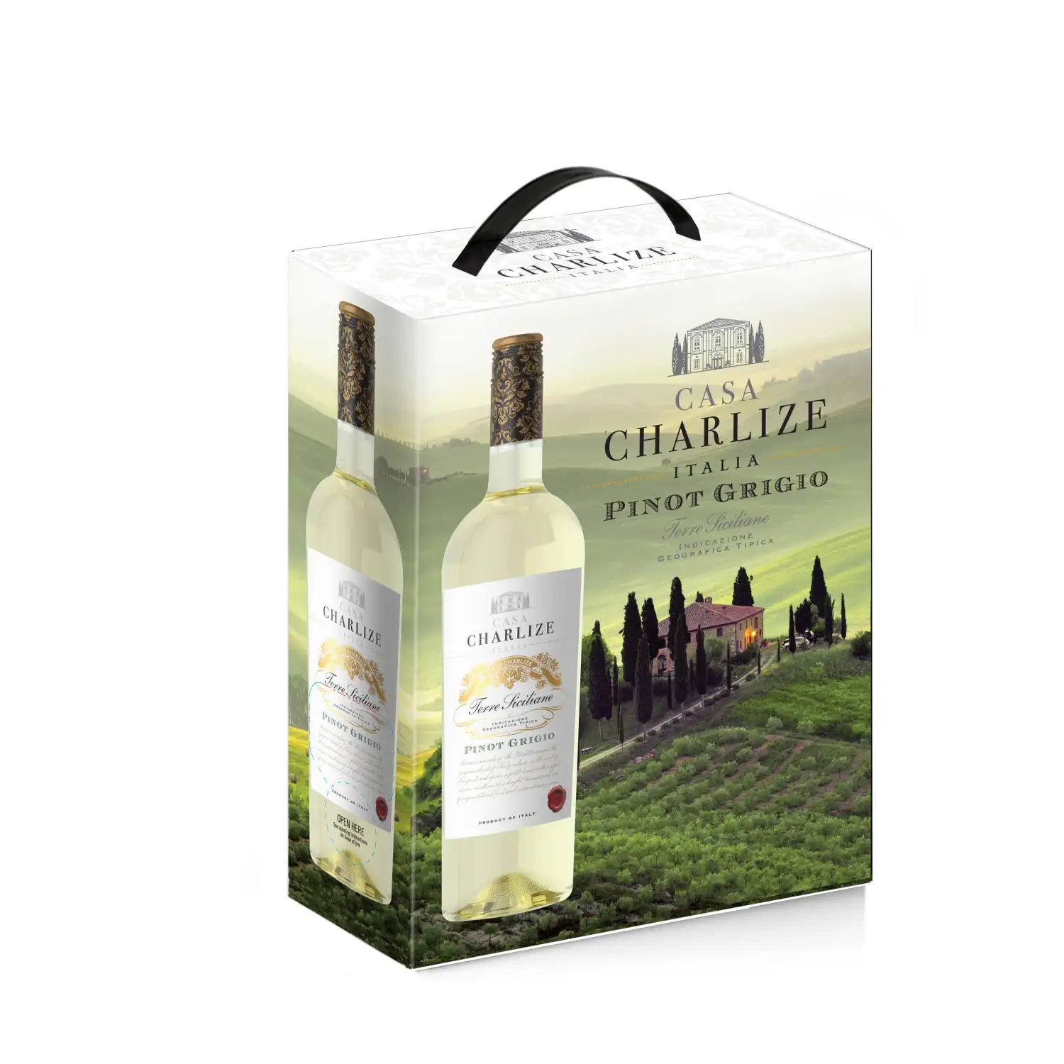 B.v. Casa Charlize Terre Siciliane 12% 3l