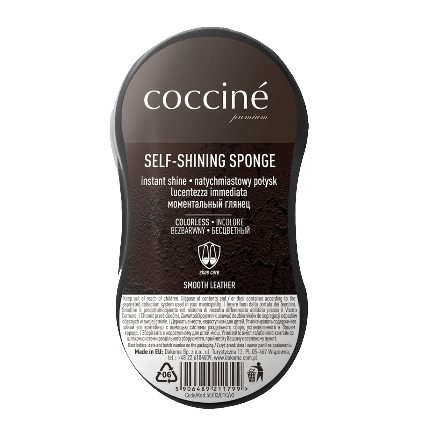 Pulējošā švamme Coccine neitrālā krāsā