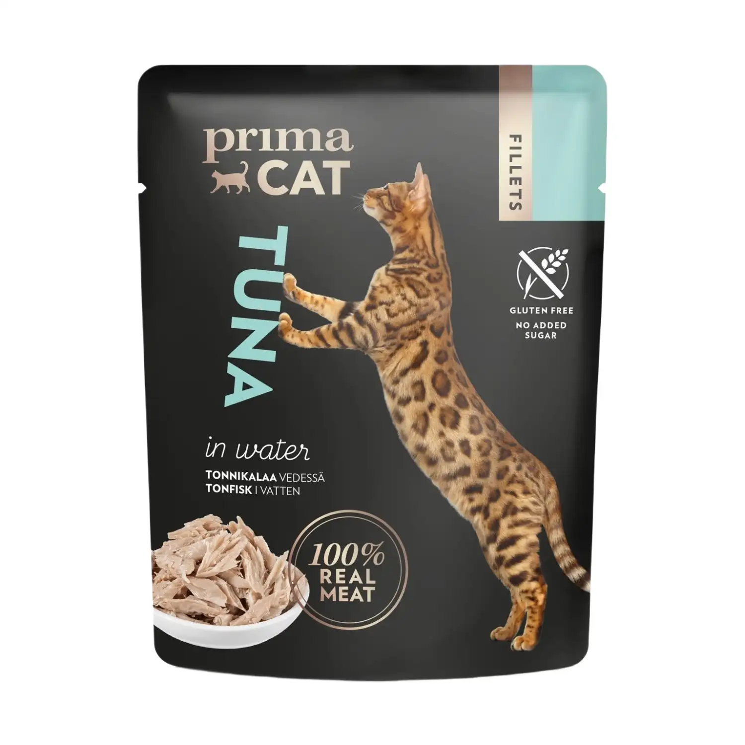 Konservi kaķiem PrimaCat ar tunča fileju 50g