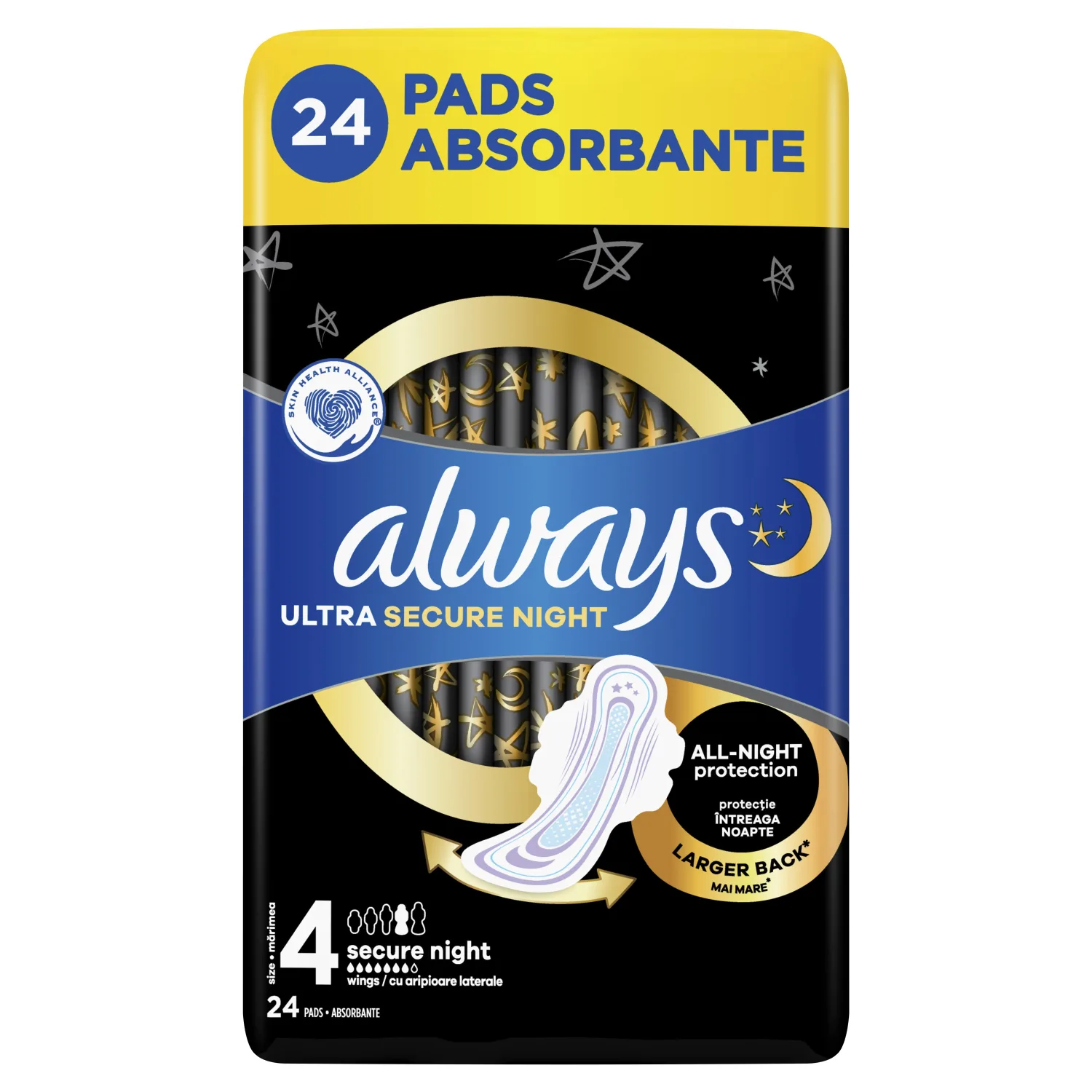 Hüg.sidemed Always Ult. Night Extra 24tk
