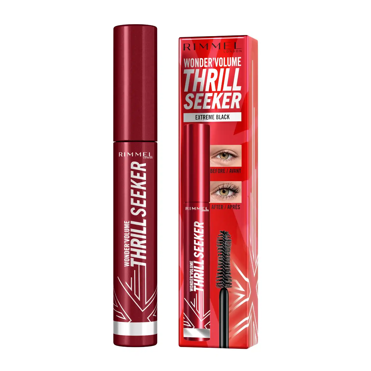 Ripsmetušš Rimmel Extreme Black