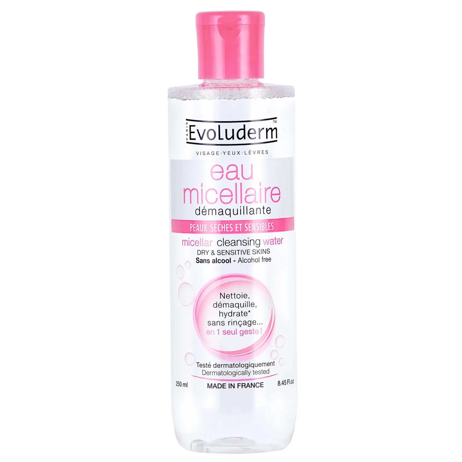 Mic. ūdens sausai ādai Evoluderm 250ml