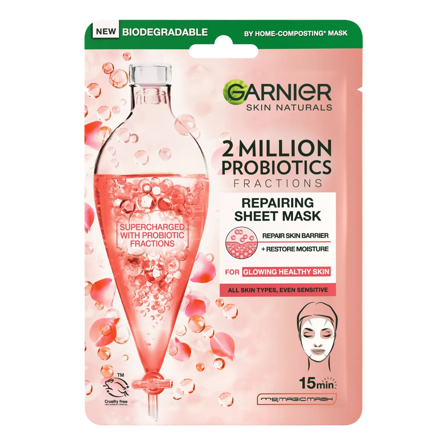 Kangasmask probiootikumiga Garnier 22g