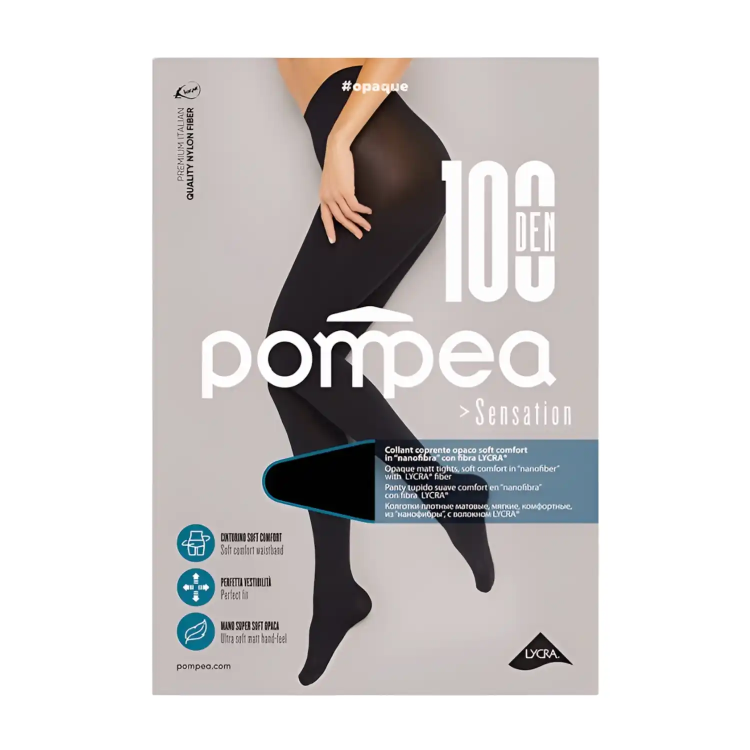 N. sukkpüksid Pompea Sensation 100 nero 1/2