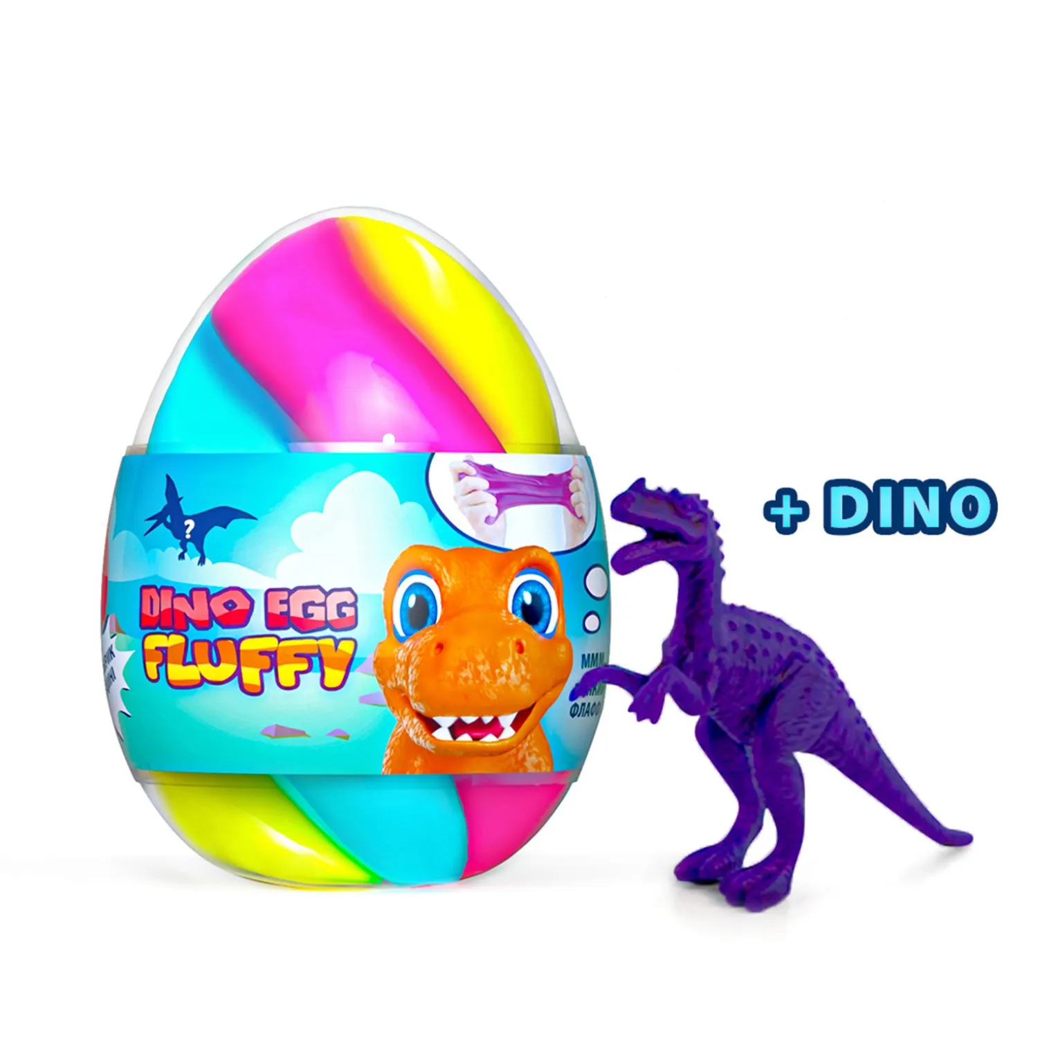 Slaims Fluffy Dinozaura Ola 140ml