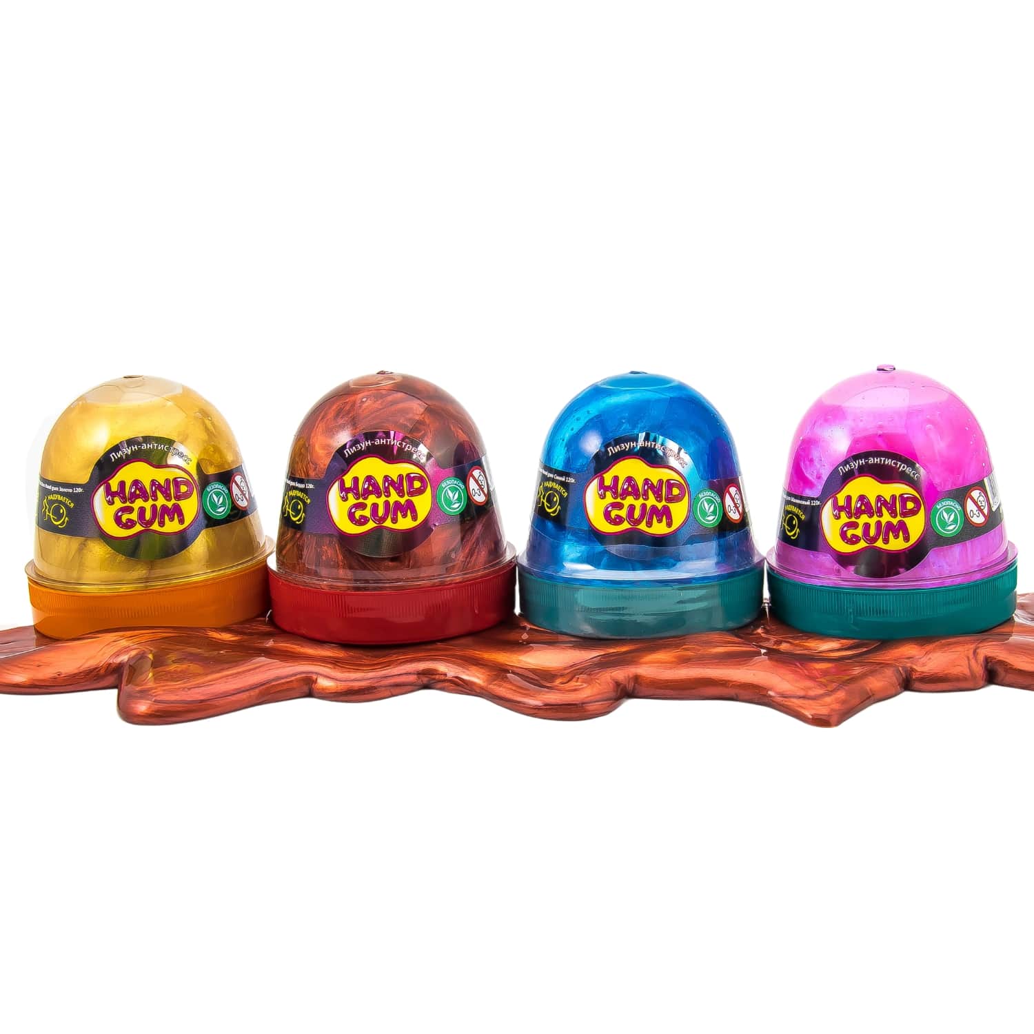 SLIME masė MR.BOO Hand Gum asort., 120 g