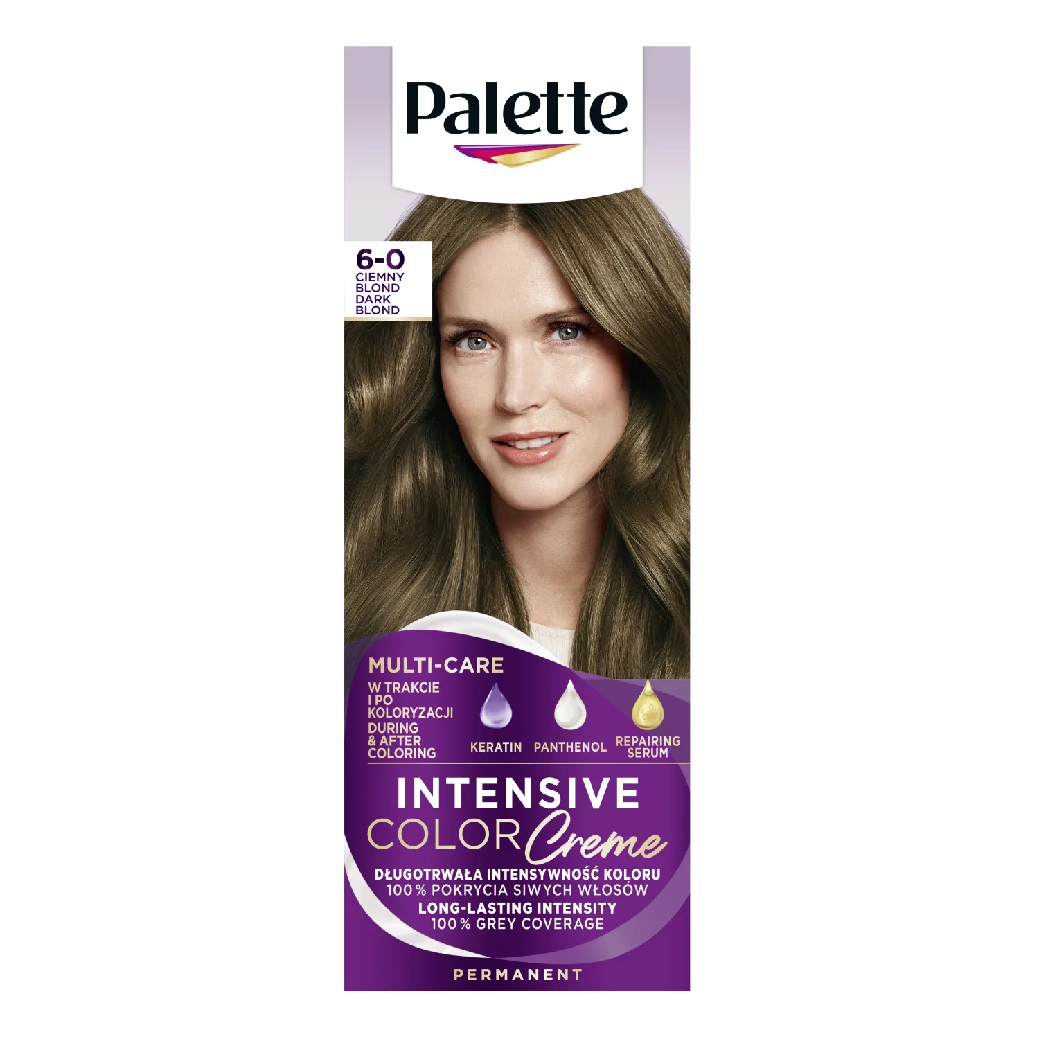Matu krāsa Palette 6-0 tumši blonds(N5)