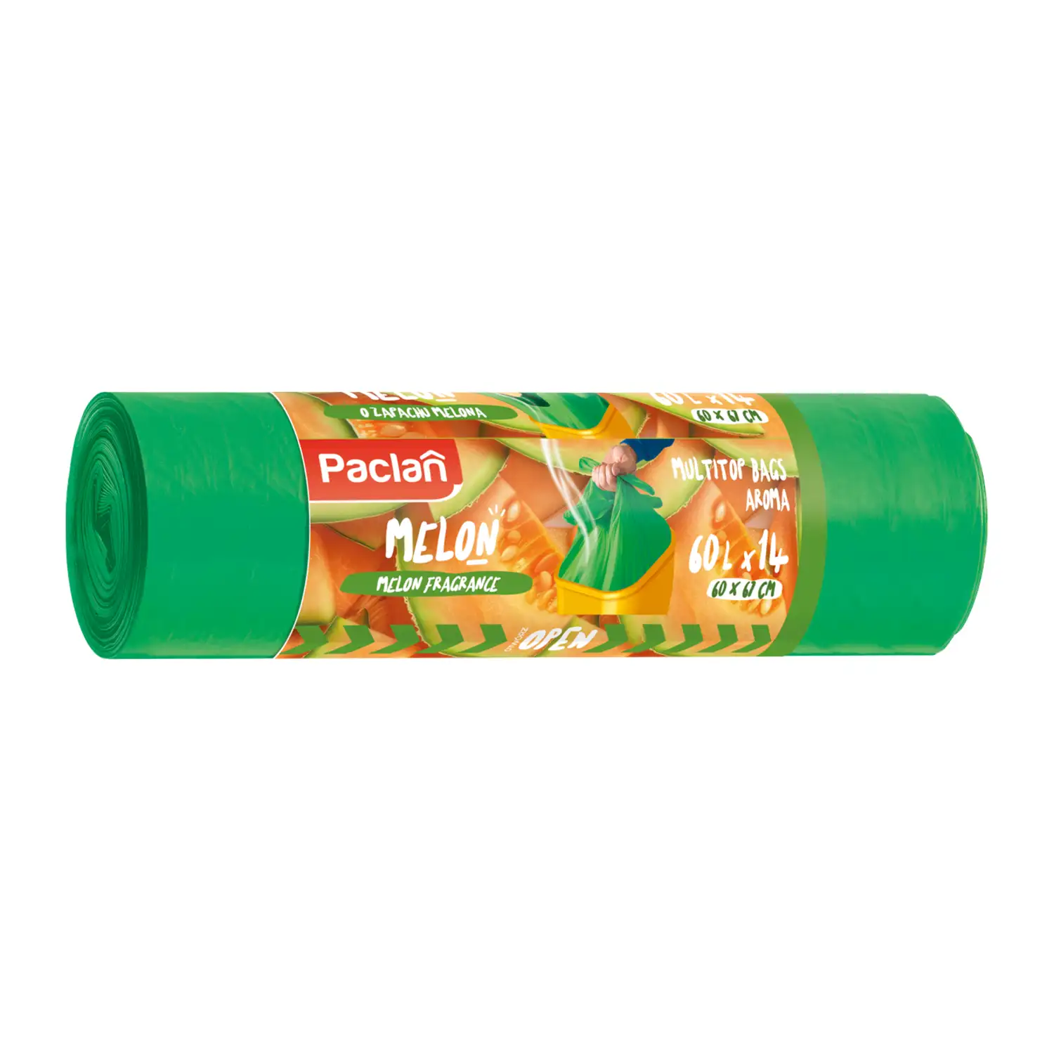 Atkritumu maisi Paclan 60l,14gab.SS23