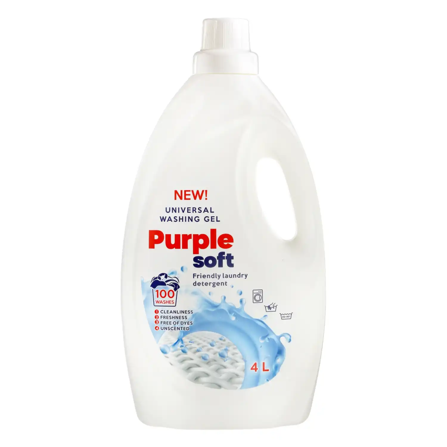 Skalbimo milteliai PURPLE SOFT, 4 l