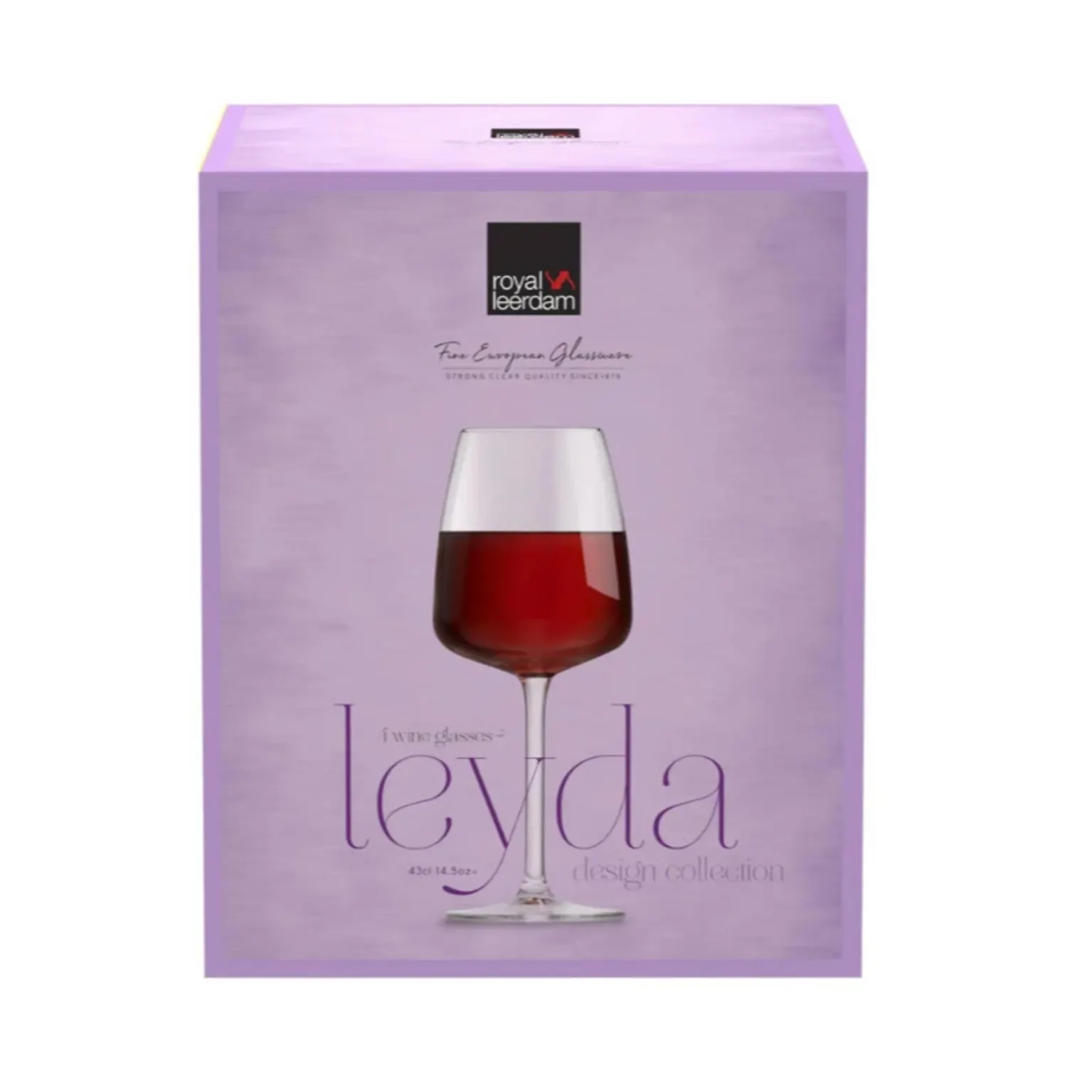 Veiniklaas Royal Leerdam 430 ml 4tk