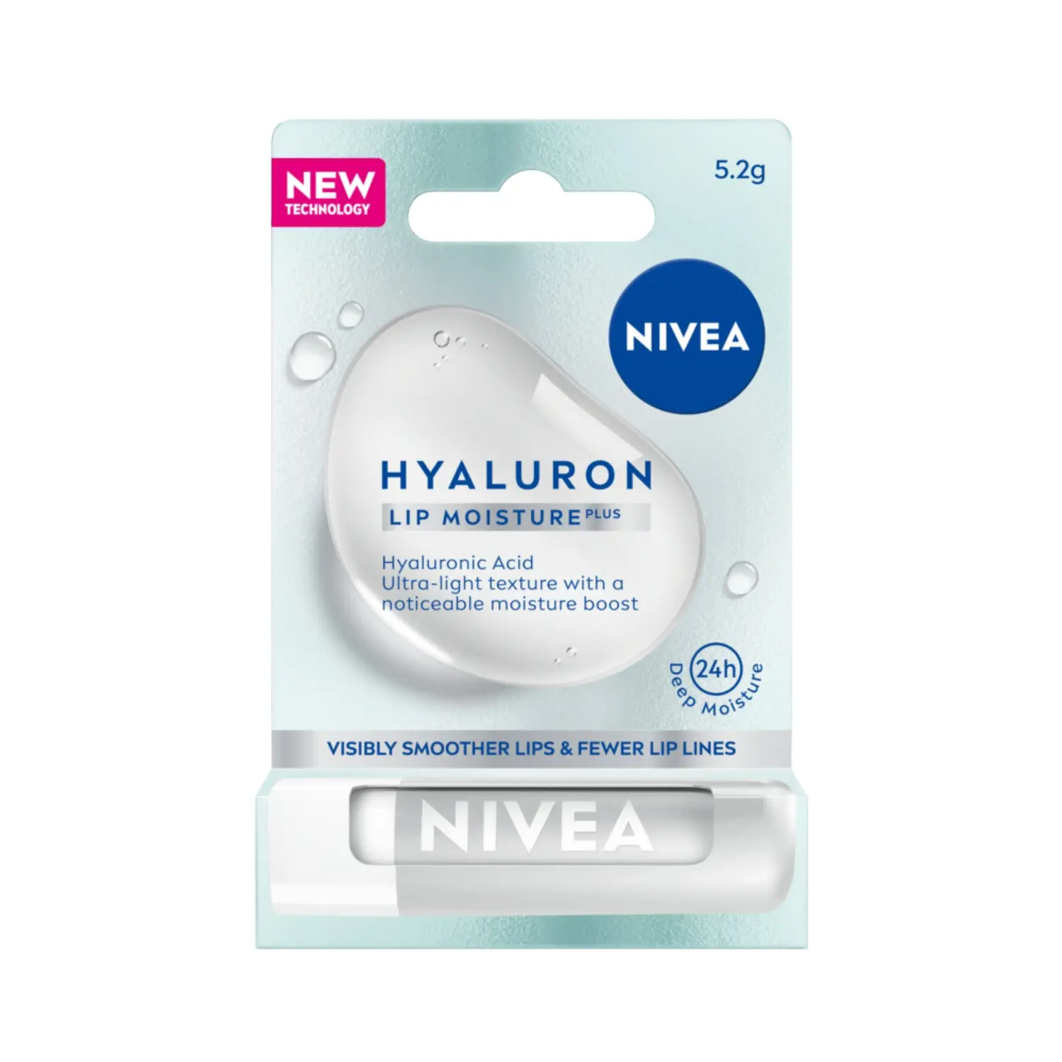 Lūpu balzāms Nivea Hyaluron Plus 5,2g