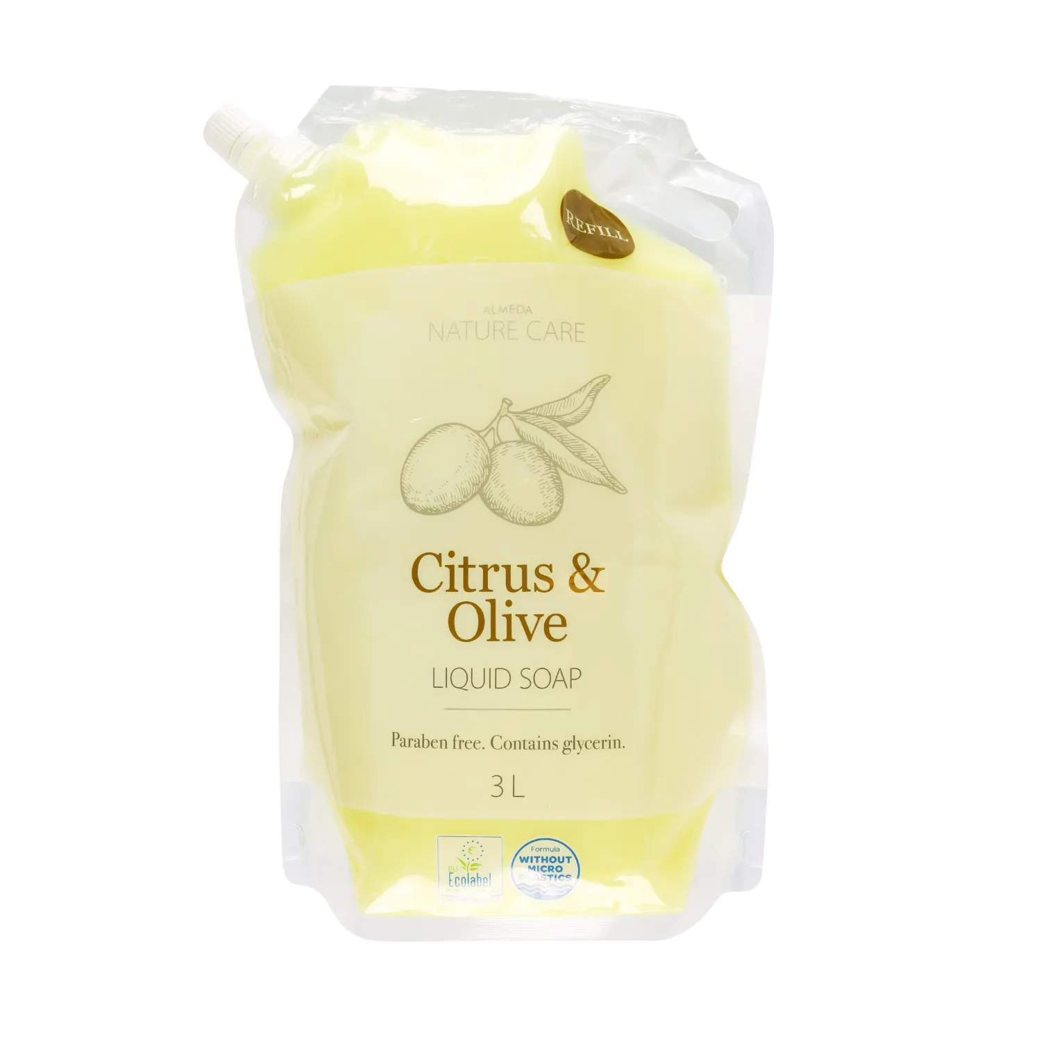 Skystas muilas (papildymas) CITRUS&OLIVE, 3l